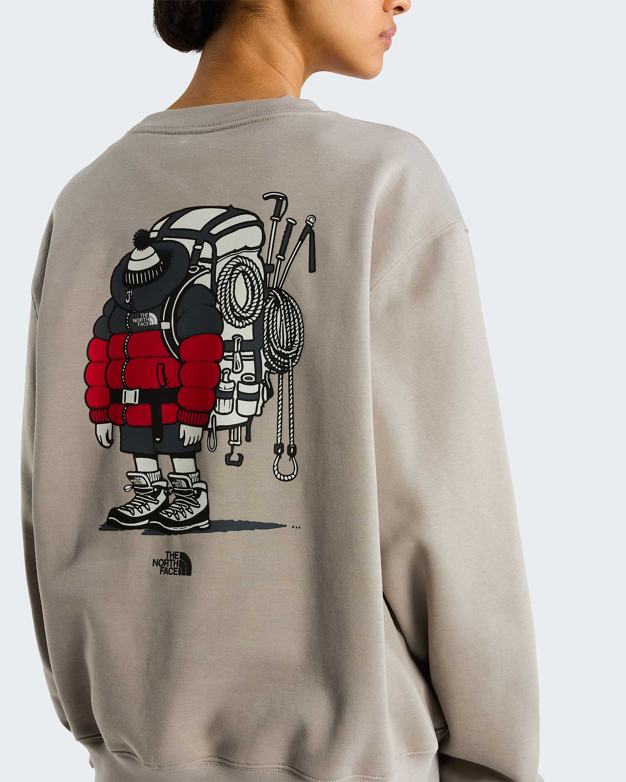 Unisex Gear Up Get Out Graphic Sweatshirt TNF ALT17
