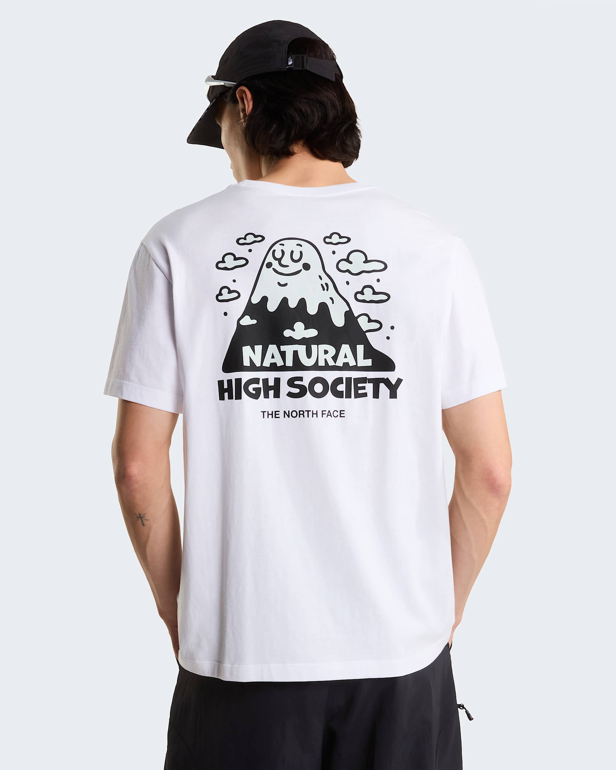 Unisex Natural High Society Relaxed Graphic TShirt TNF ALT2