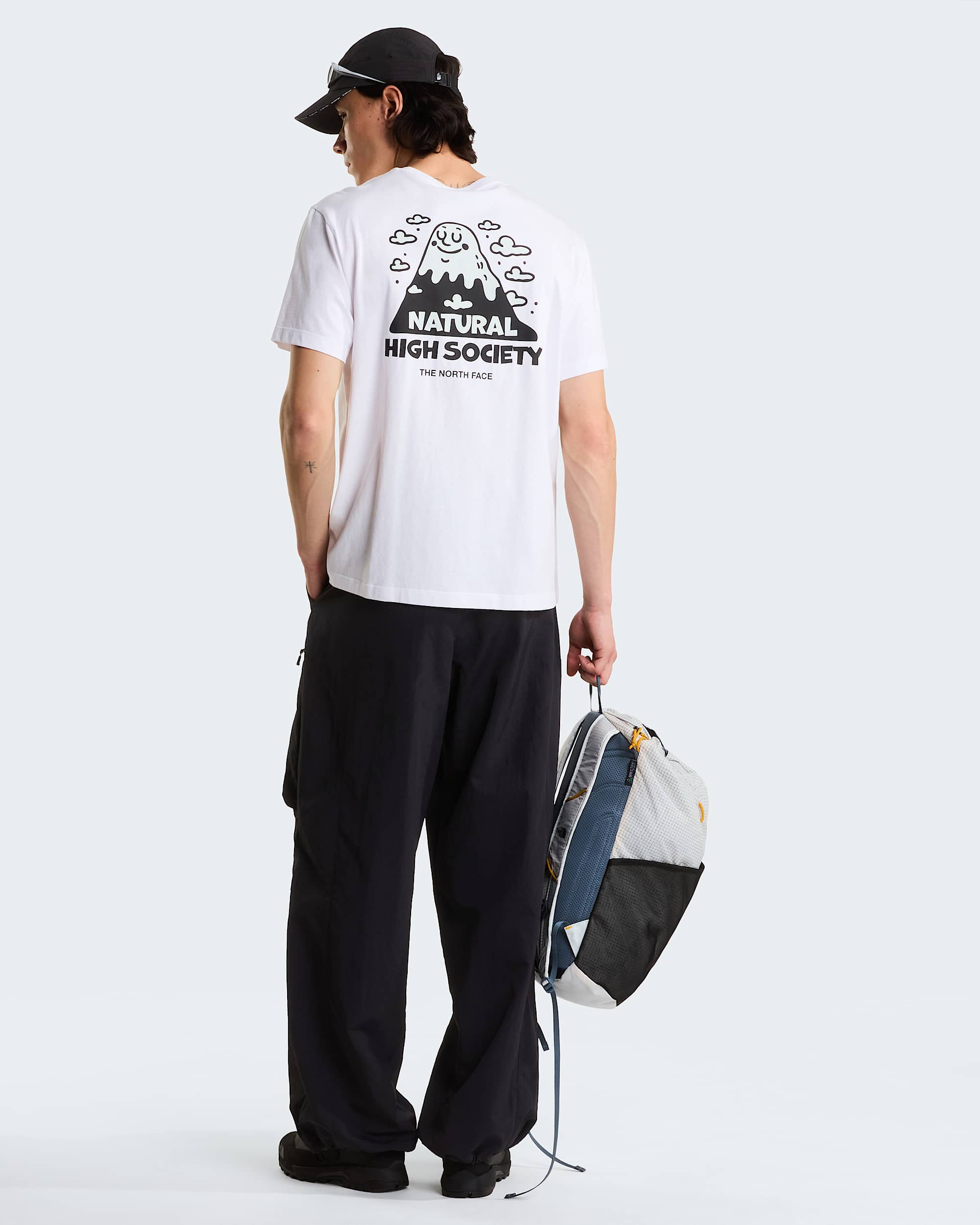 Unisex Natural High Society Relaxed Graphic TShirt TNF ALT4