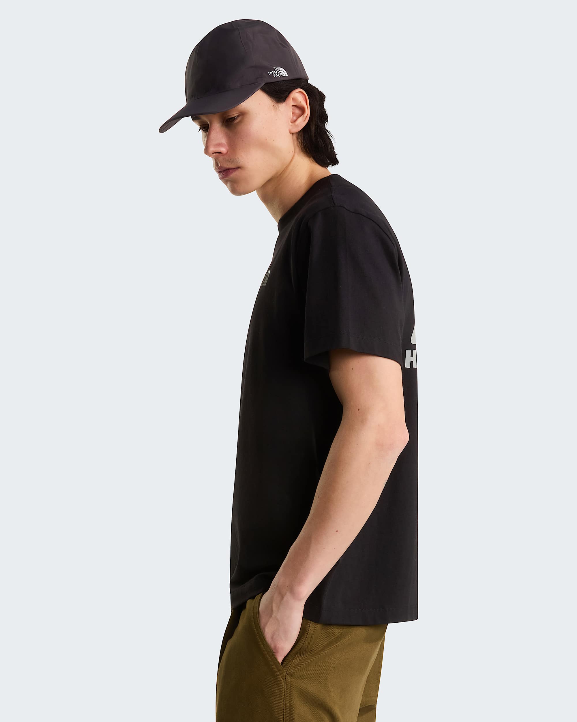 Natuurlijke High Society Ontspannen Graphic TShirt uniseks TNF ALT5