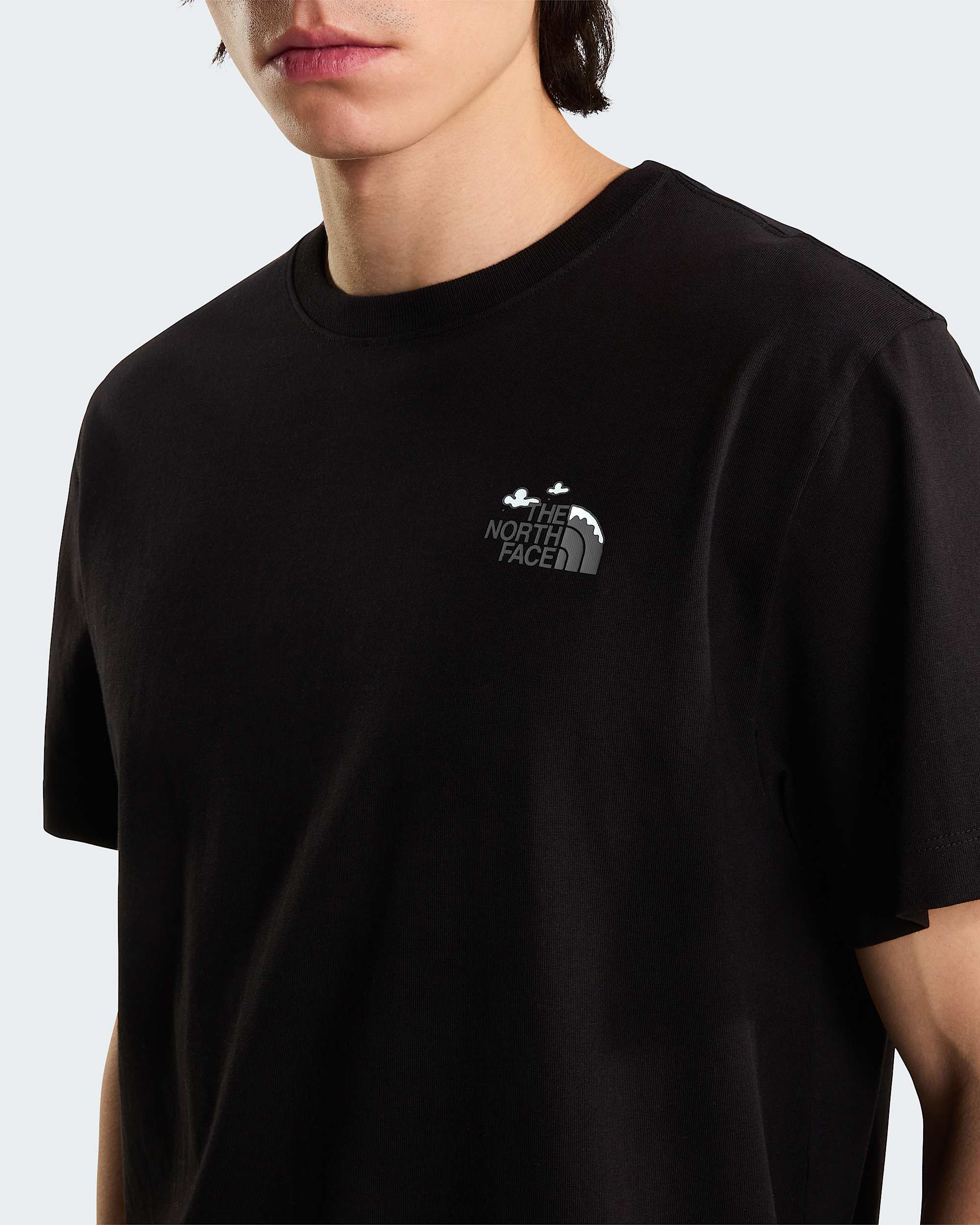 Natuurlijke High Society Ontspannen Graphic TShirt uniseks TNF ALT6