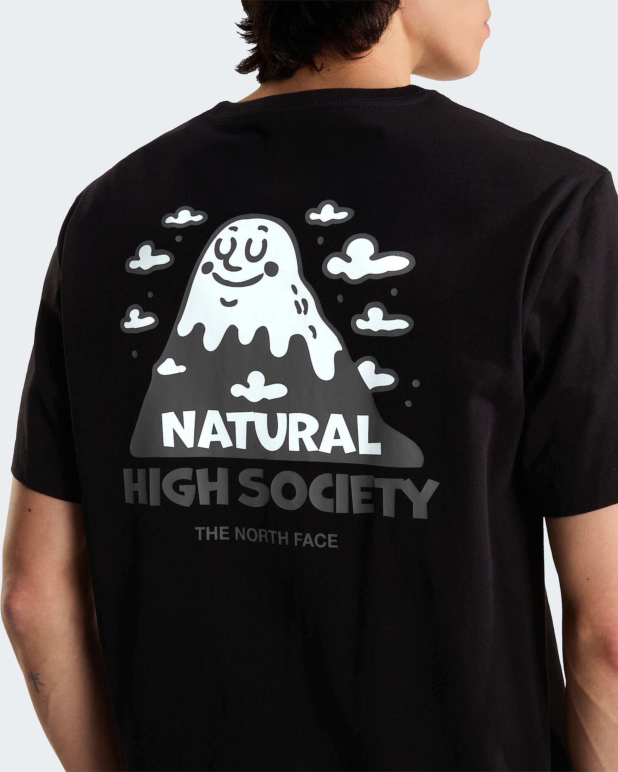 Natuurlijke High Society Ontspannen Graphic TShirt uniseks TNF ALT7
