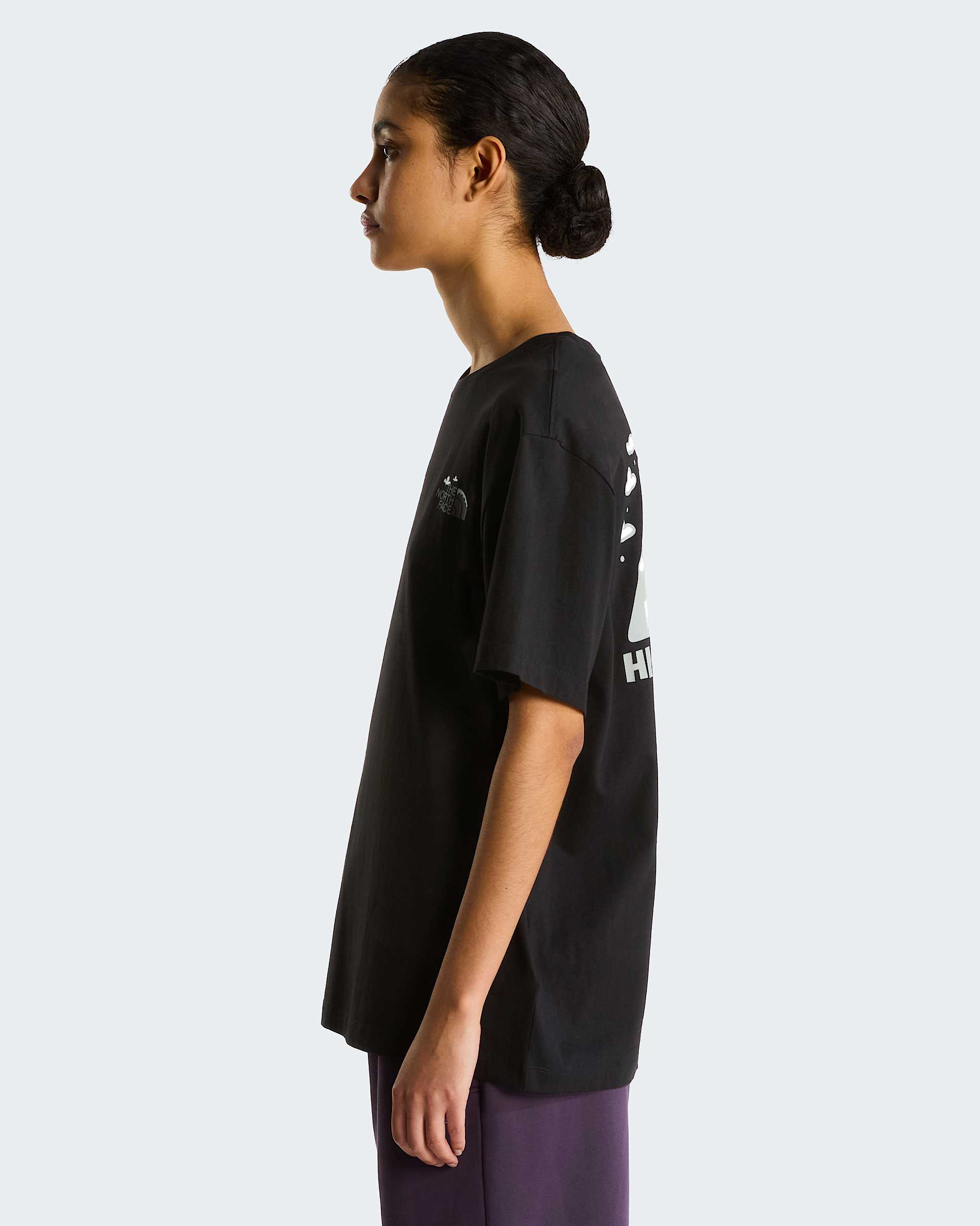 Natuurlijke High Society Ontspannen Graphic TShirt uniseks TNF ALT15