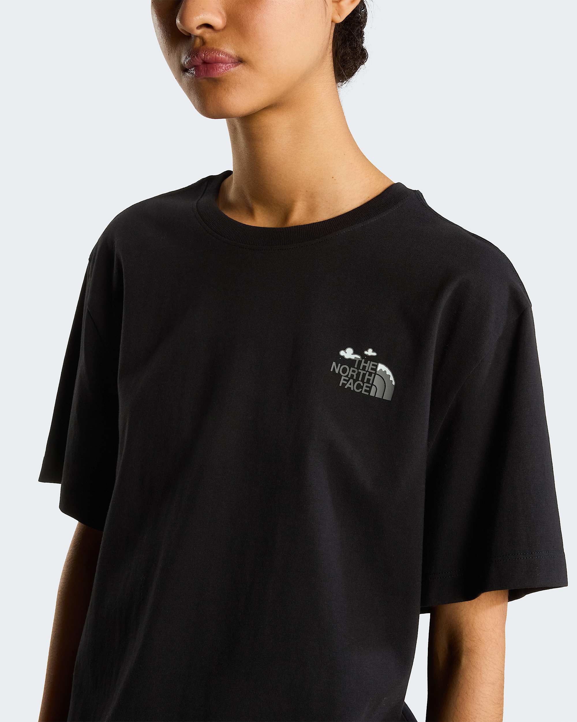 Natuurlijke High Society Ontspannen Graphic TShirt uniseks TNF ALT16