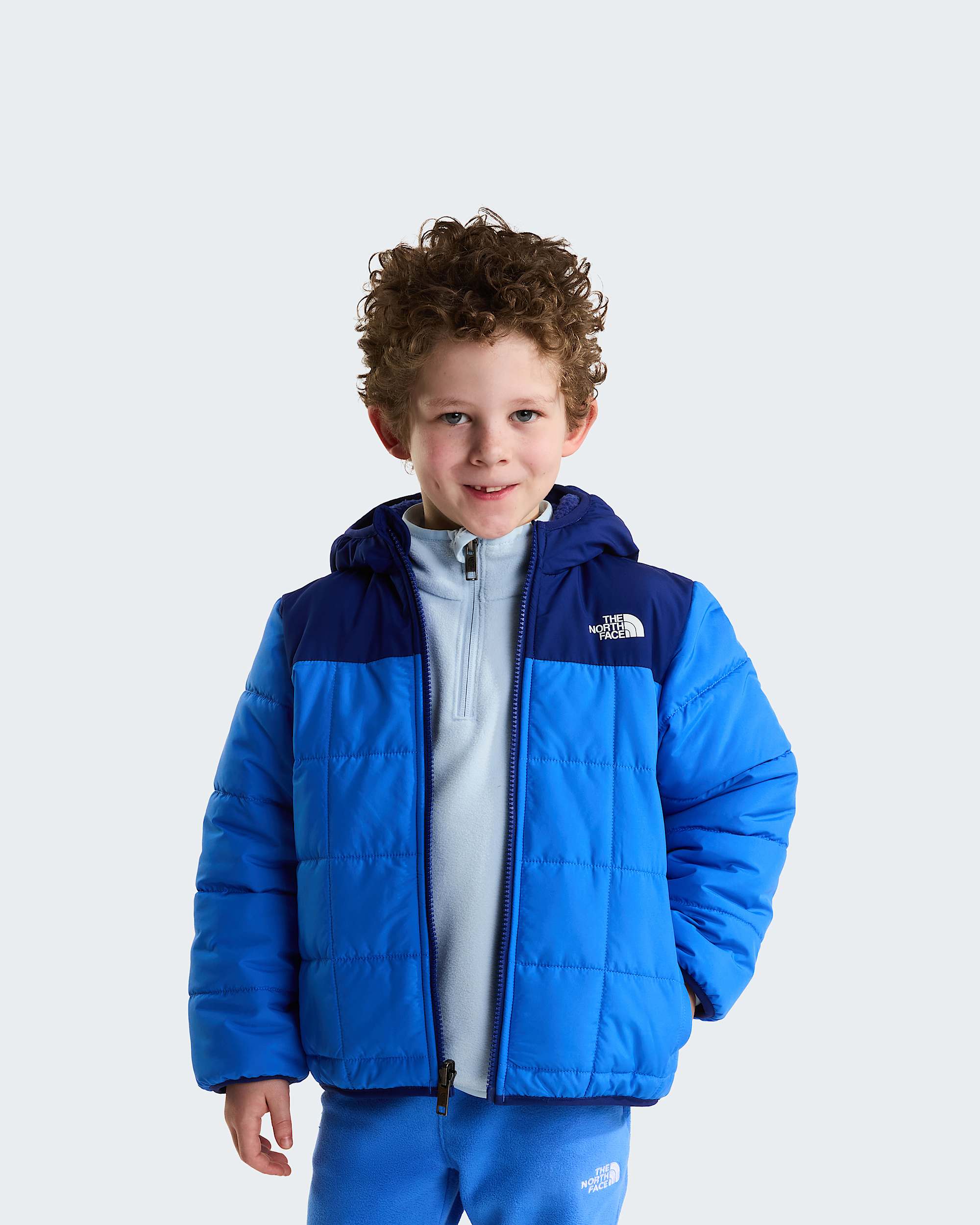 Kids Reversible Shasta FullZip Hooded Jacket TNF ALT5