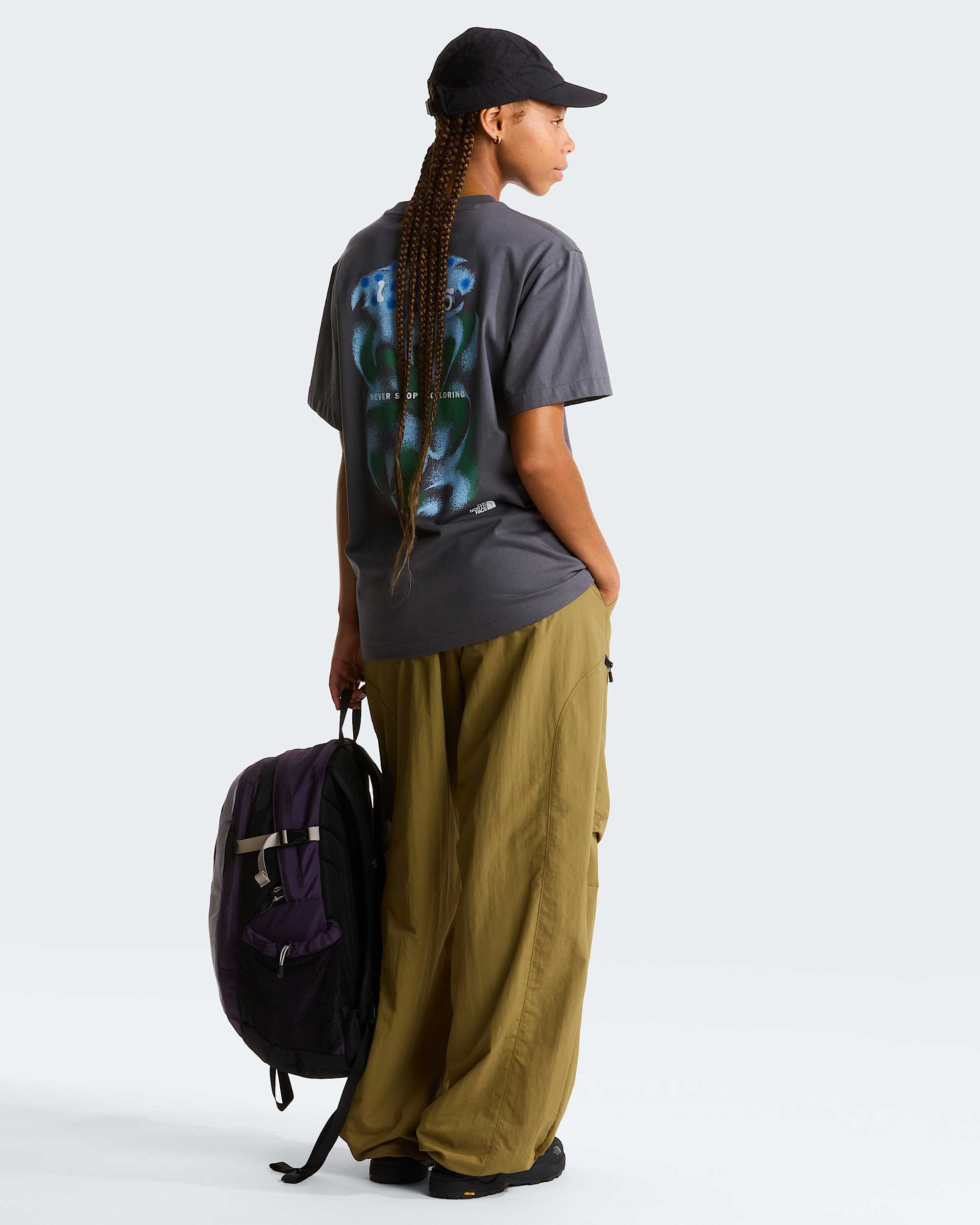 Uniseks 1966 Motion Relaxed Graphic Tshirt TNF alt12