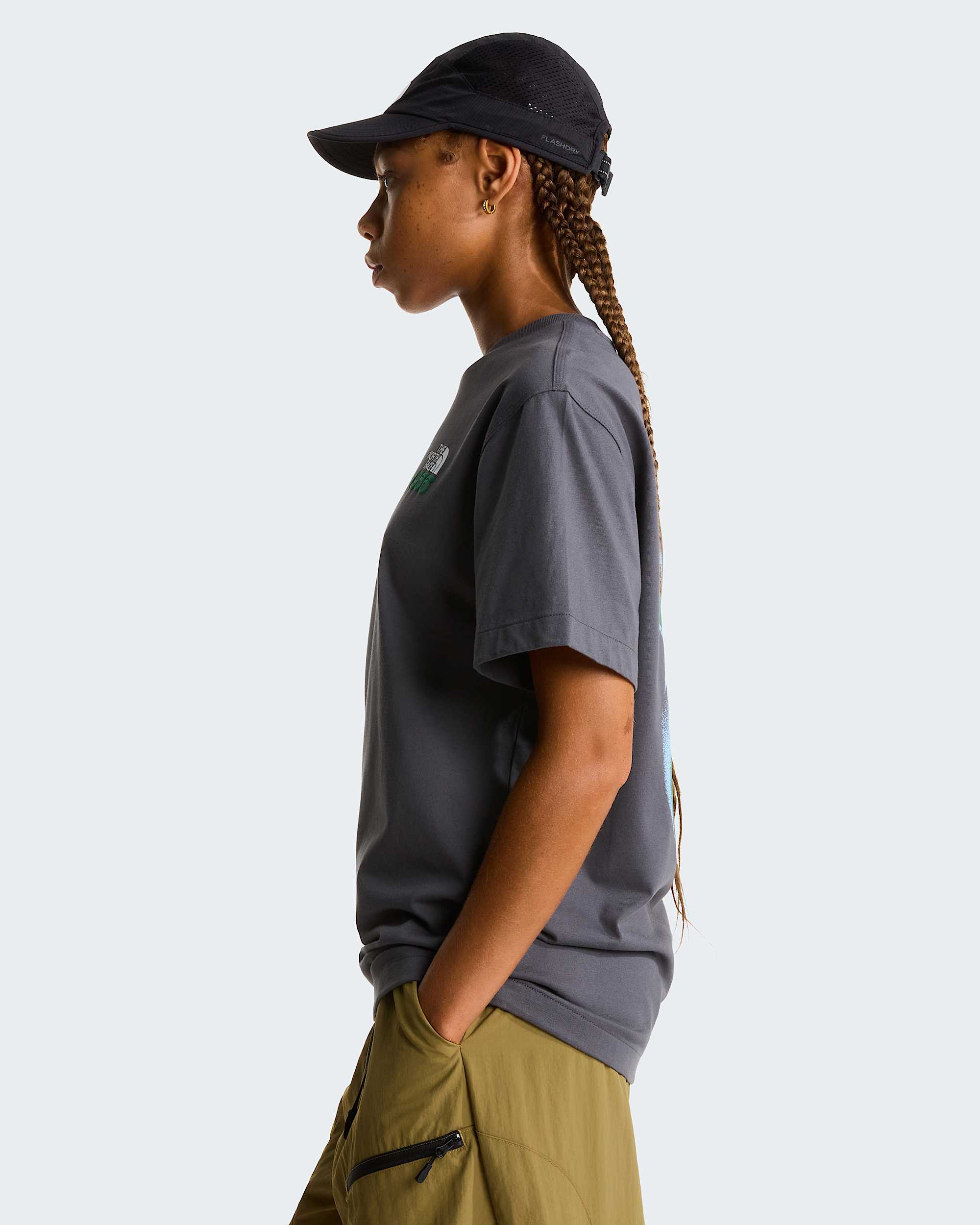 Uniseks 1966 Motion Relaxed Graphic Tshirt TNF alt13