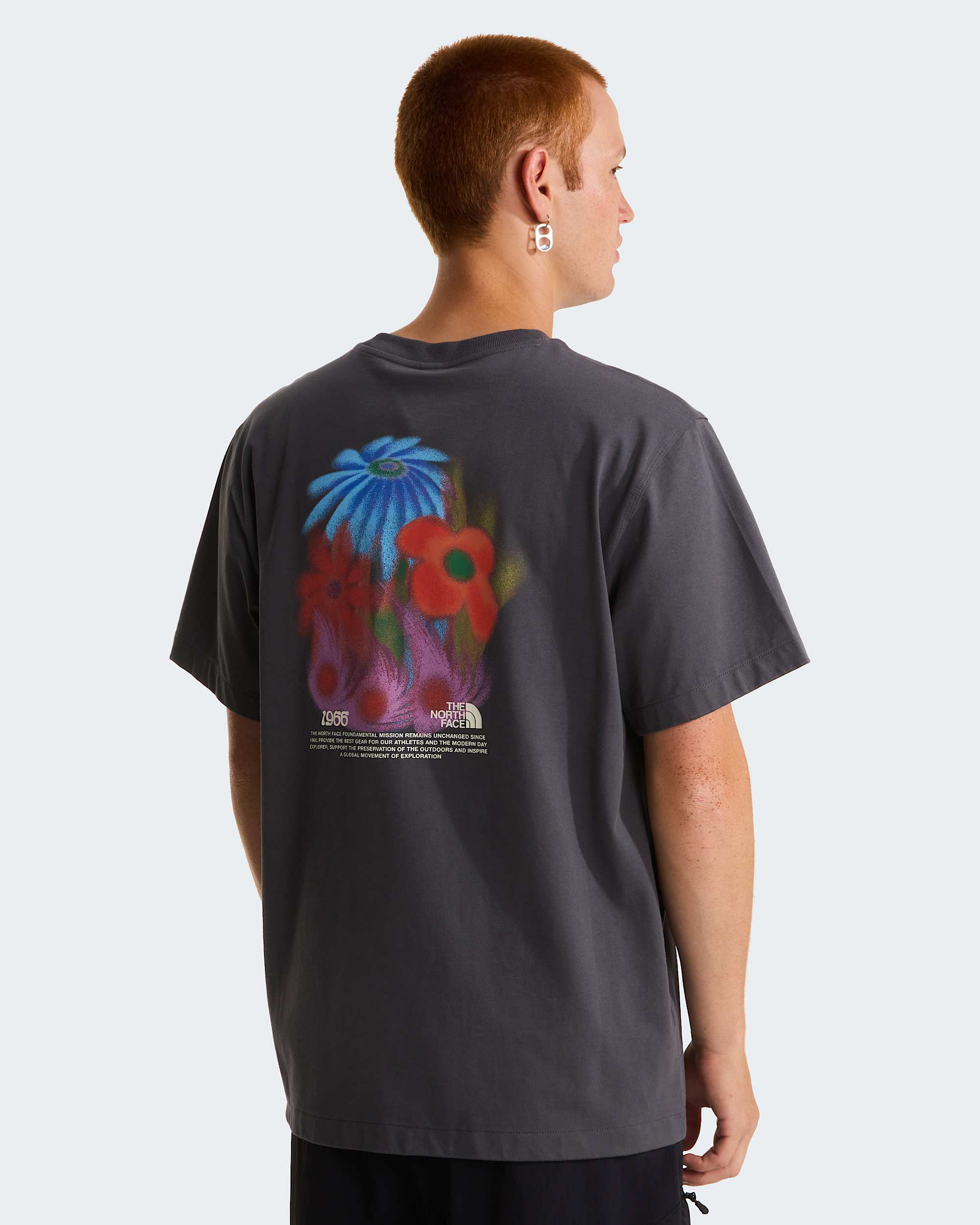 Unisex 1966 Flora Relaxed Graphic TShirt TNF ALT2