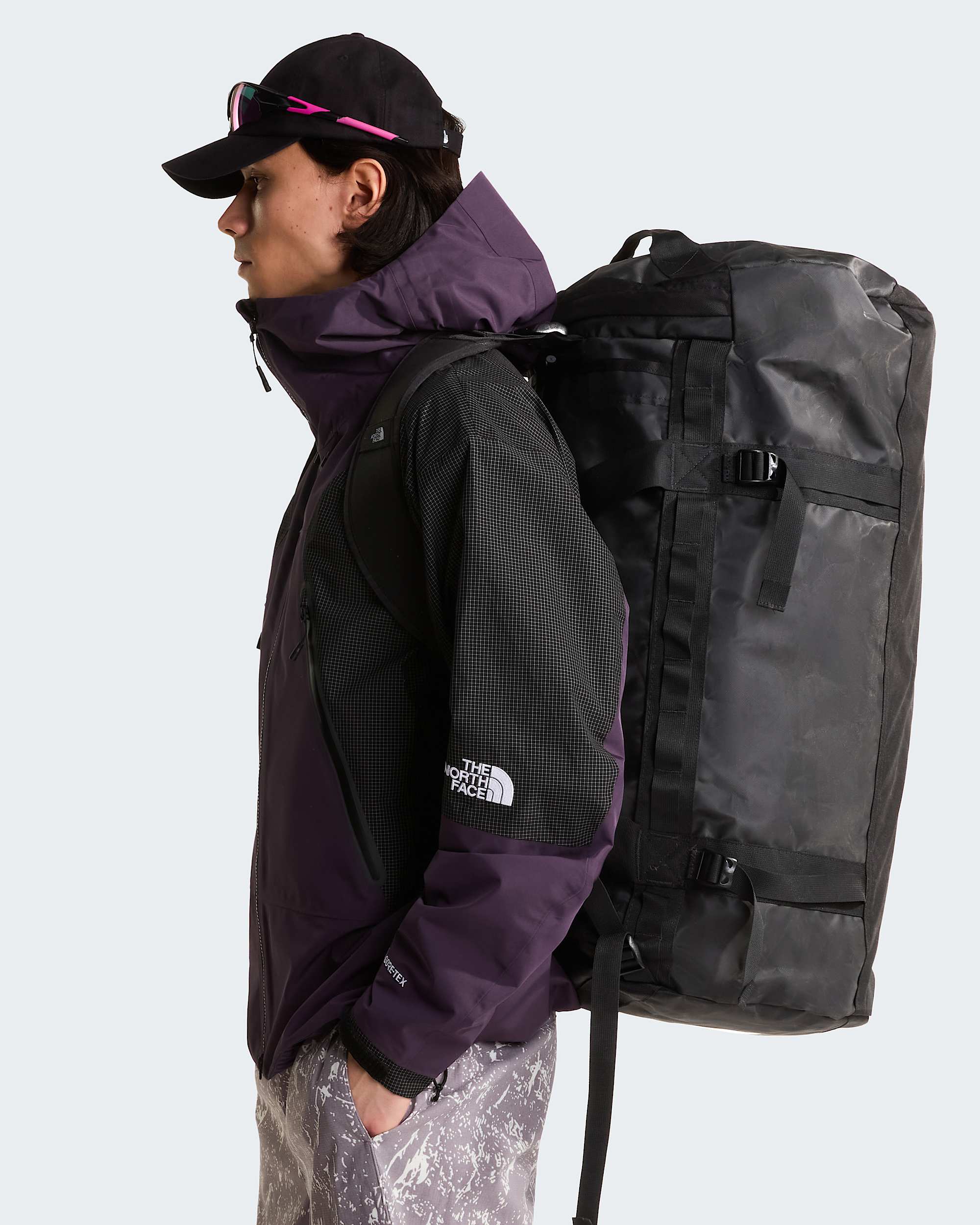 Base Camp DuffelTasche 95L  L TNF TNF BlackTNF WhiteNPF ALT1