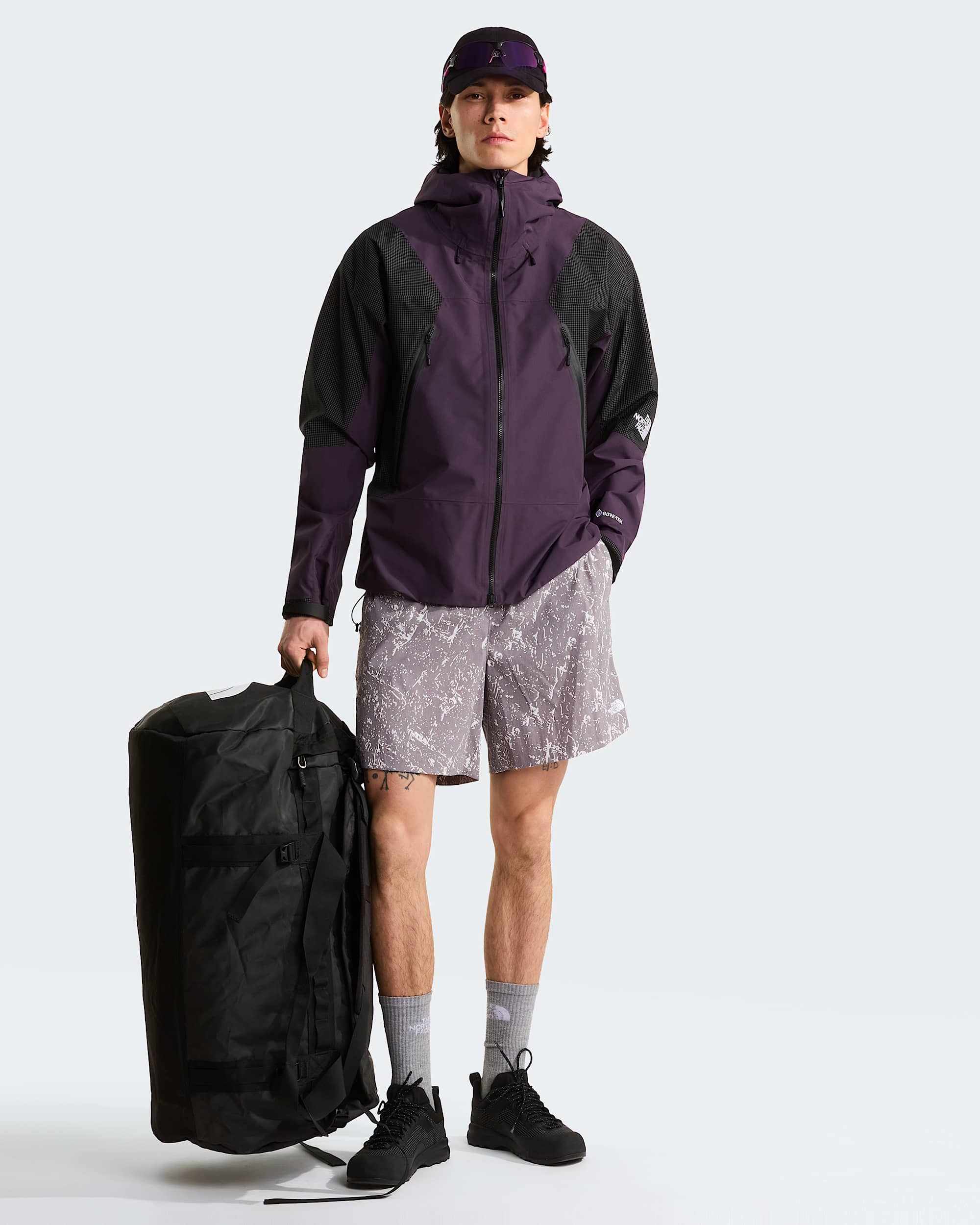 Base Camp DuffelTasche 95L  L TNF TNF BlackTNF WhiteNPF ALT6