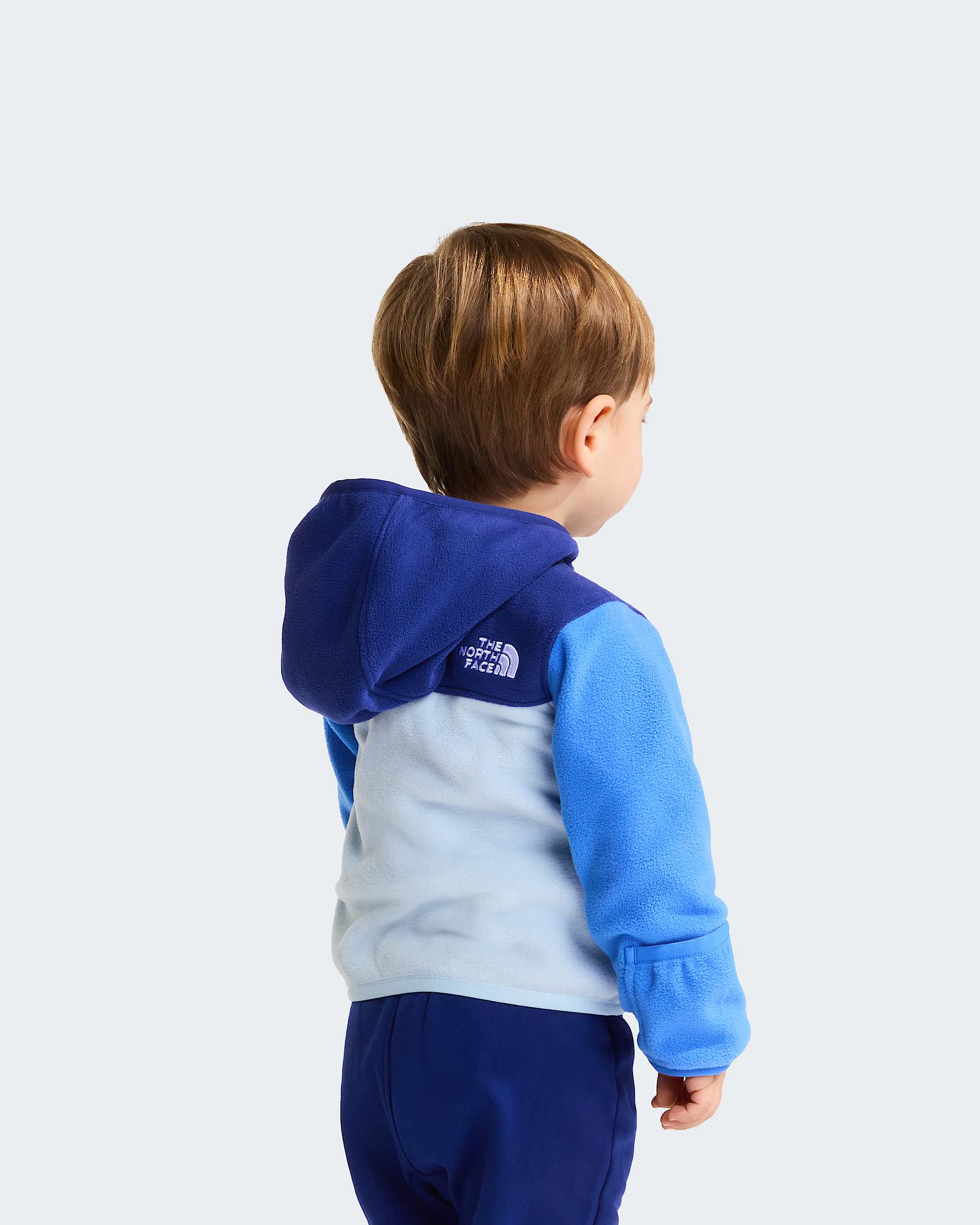 Felpa Glacier con cappuccio e cerniera integrale da neonato TNF ALT5