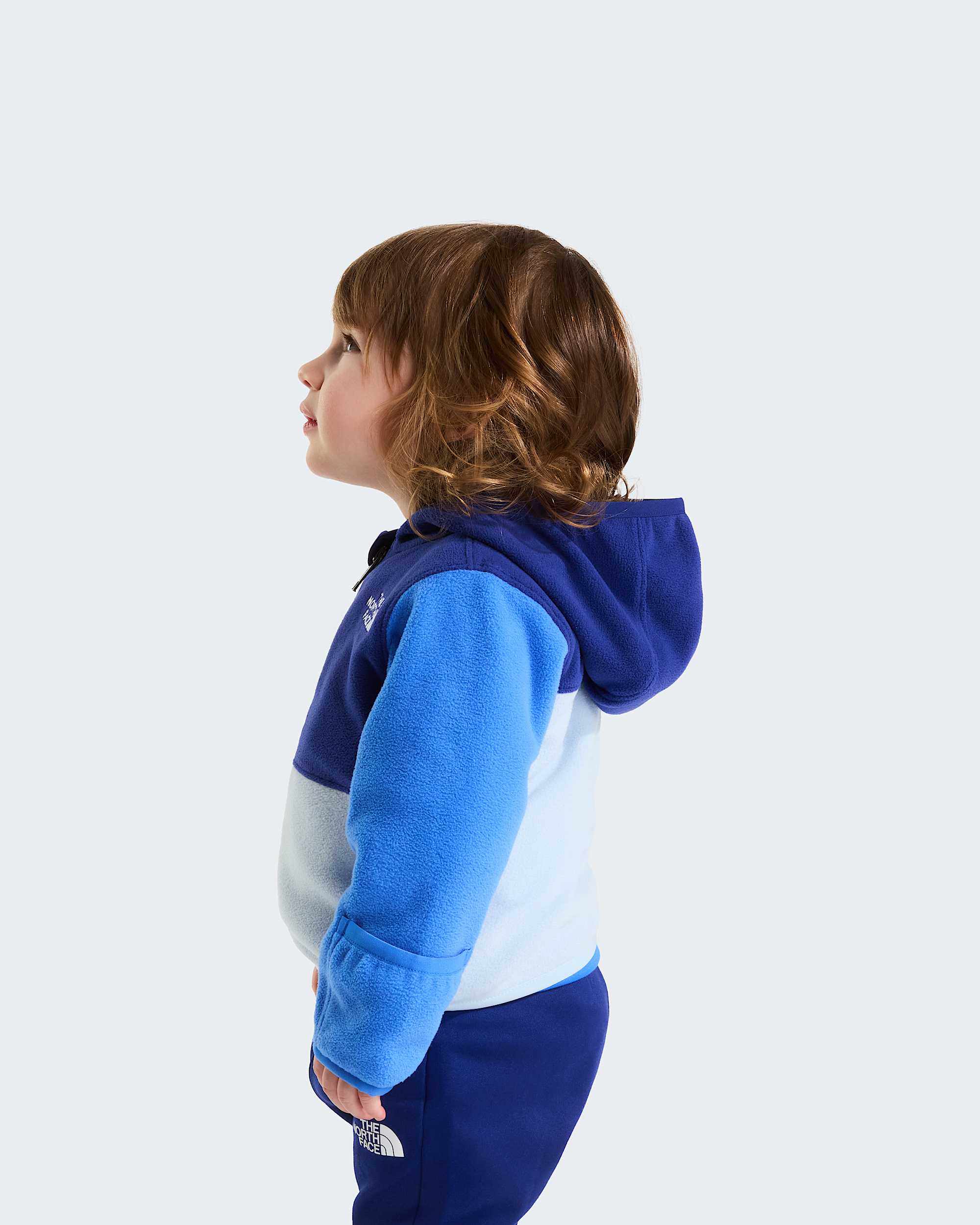 Felpa Glacier con cappuccio e cerniera integrale da neonato TNF ALT14