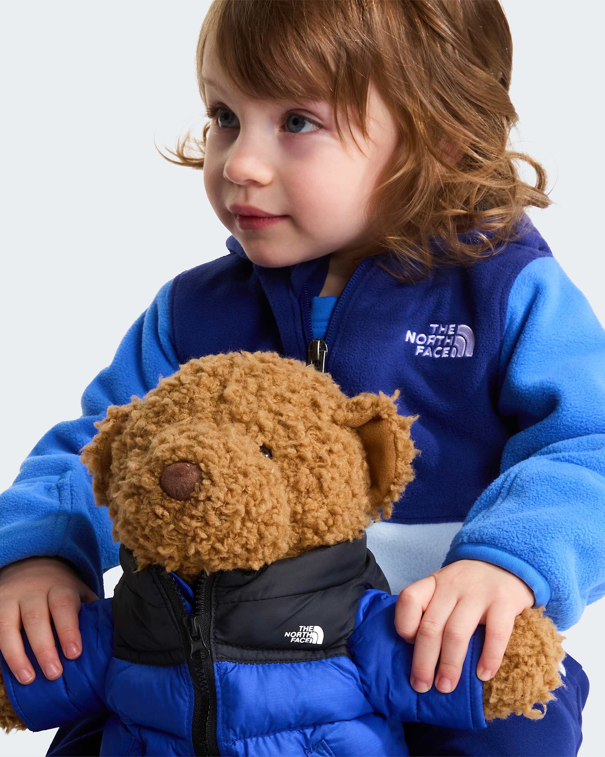 Felpa Glacier con cappuccio e cerniera integrale da neonato TNF ALT17