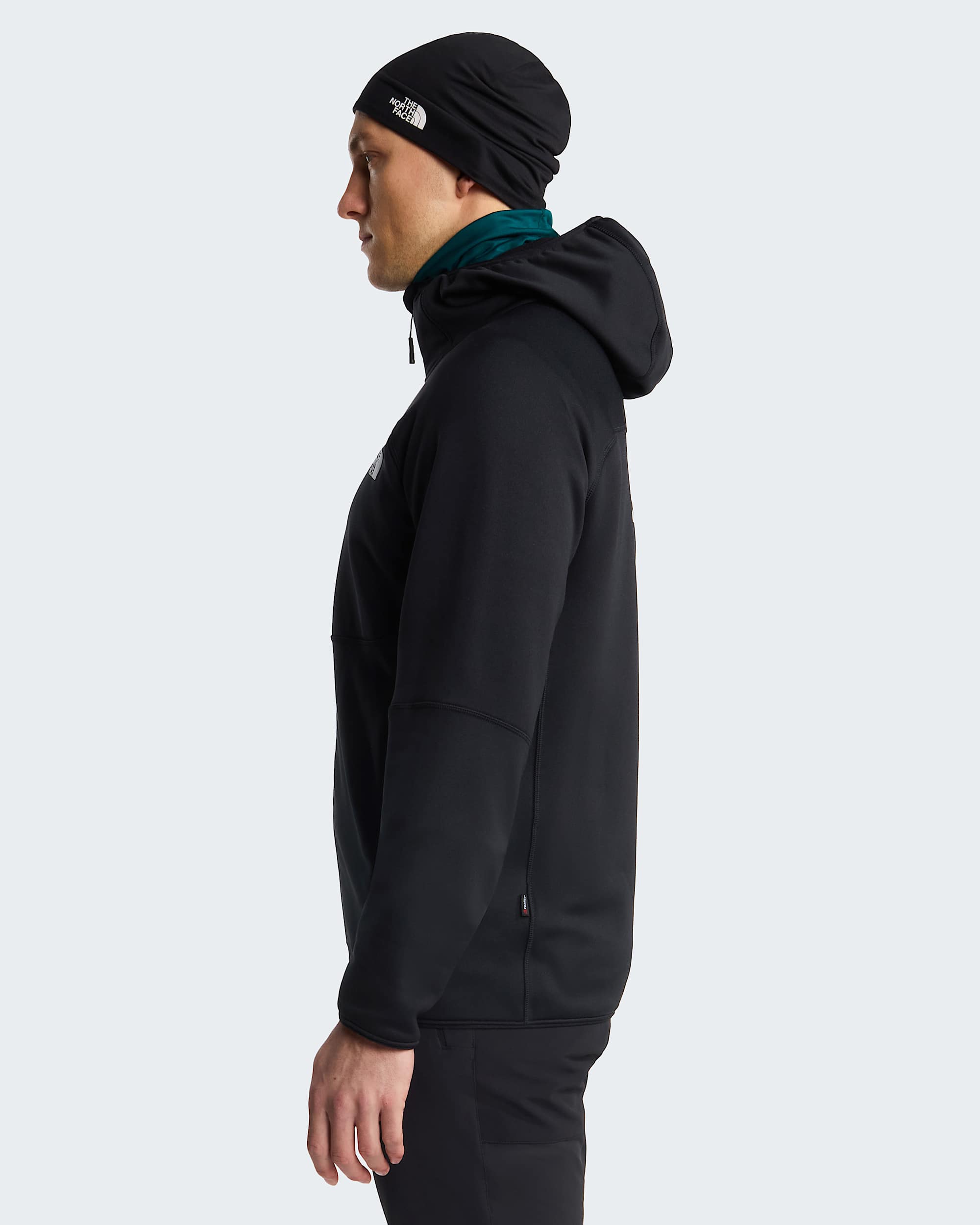 Mens Polartec Power Stretch Meteora Hooded Jacket TNF alt2