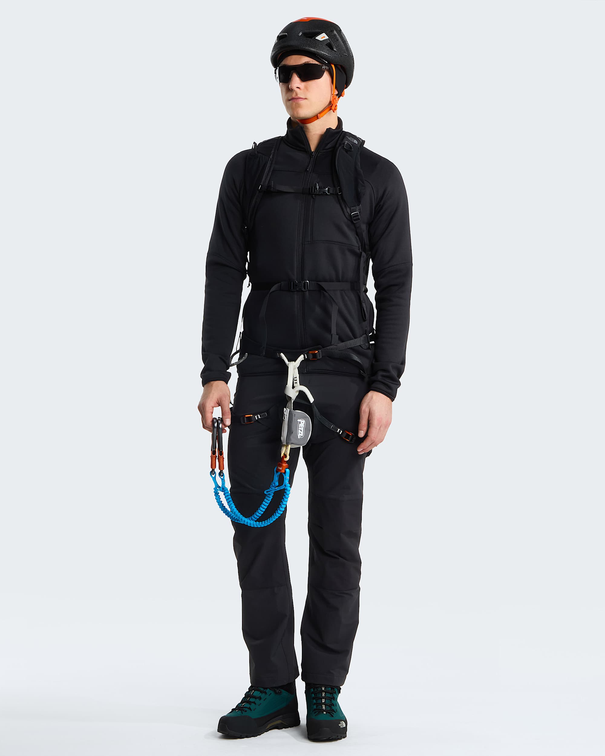 Mens Polartec Power Stretch Meteora Jacket TNF ALT5