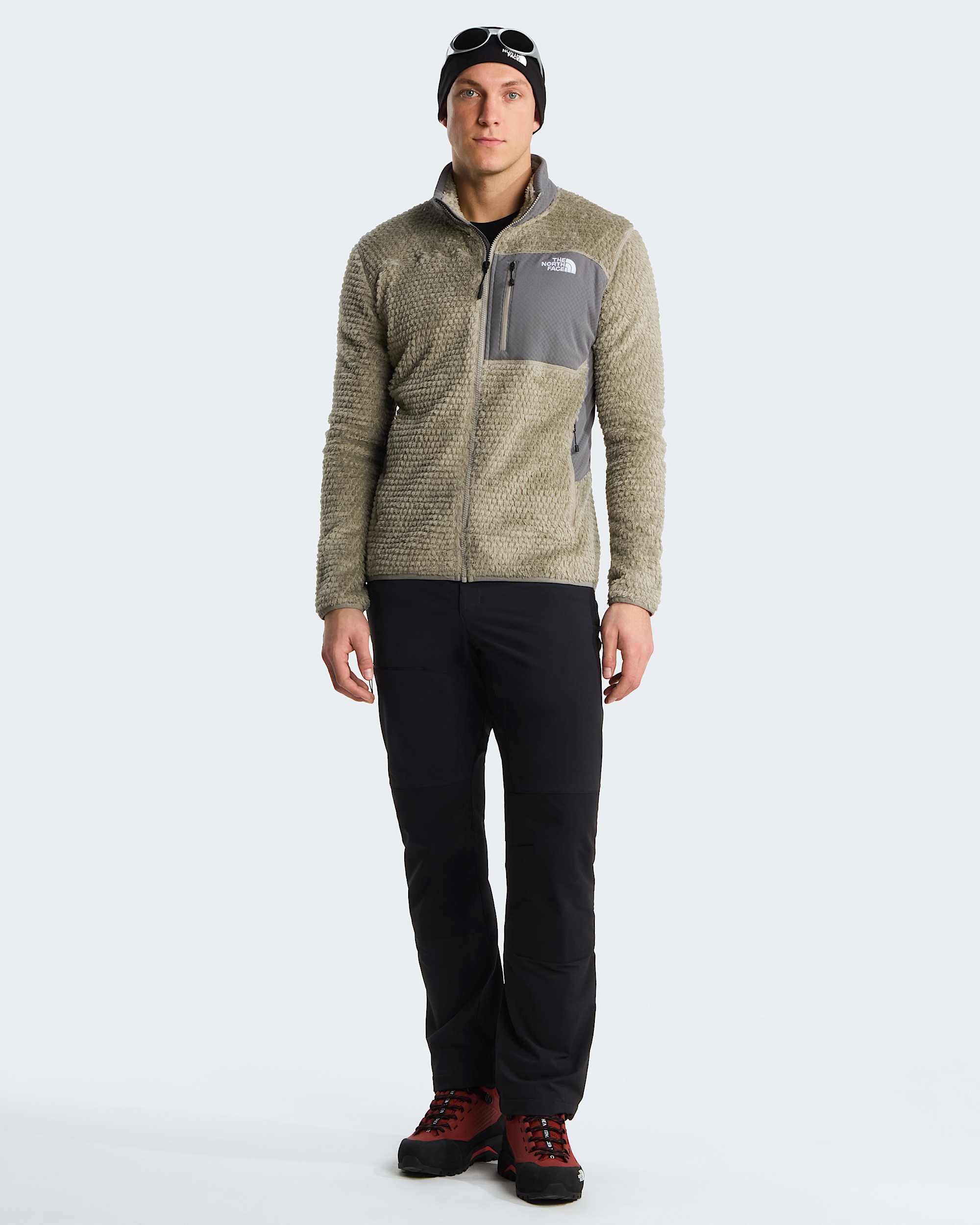 Giacca in pile Alpedge da uomo TNF ALT1