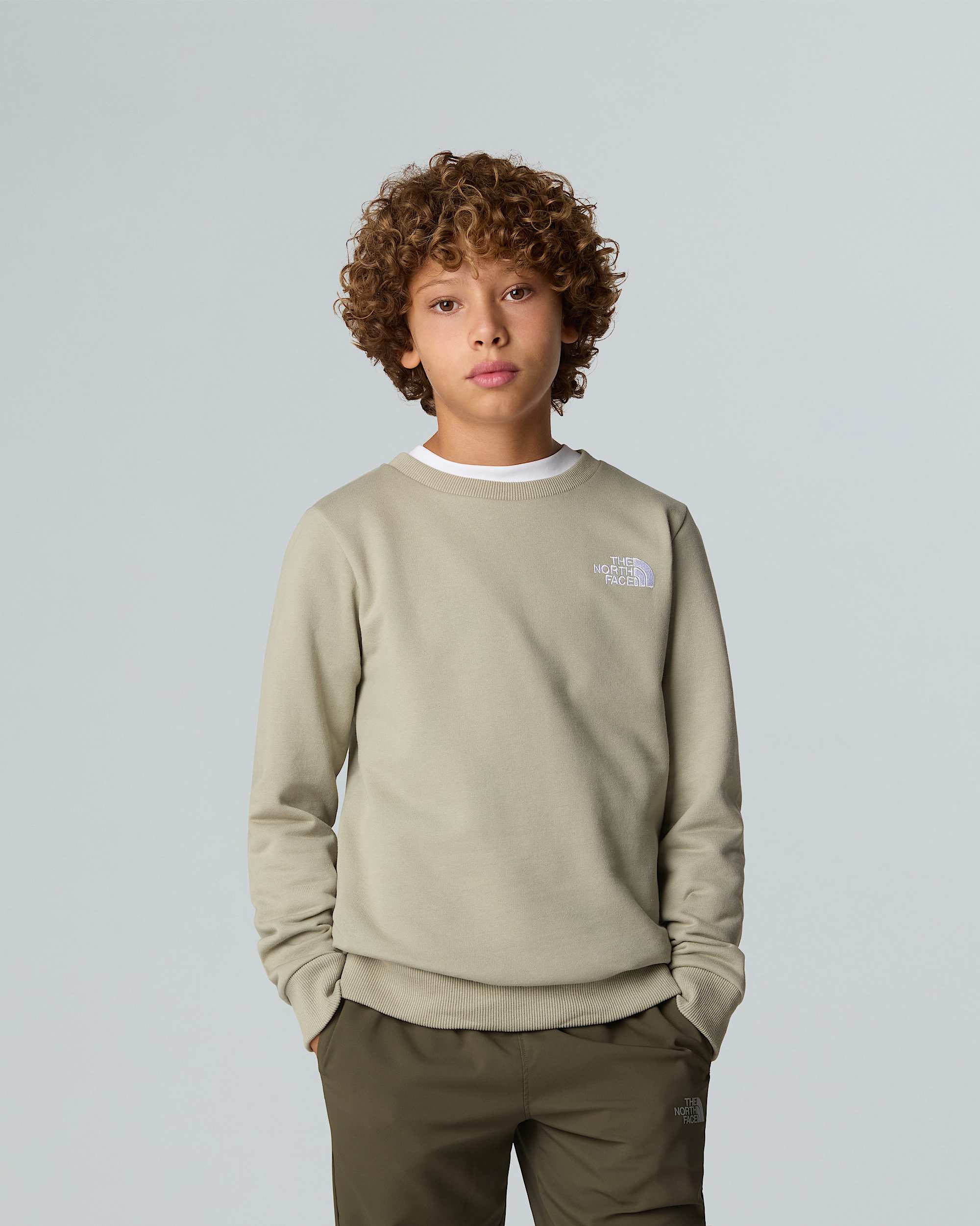 Teens Crew Neck Sweatshirt TNF ALT5