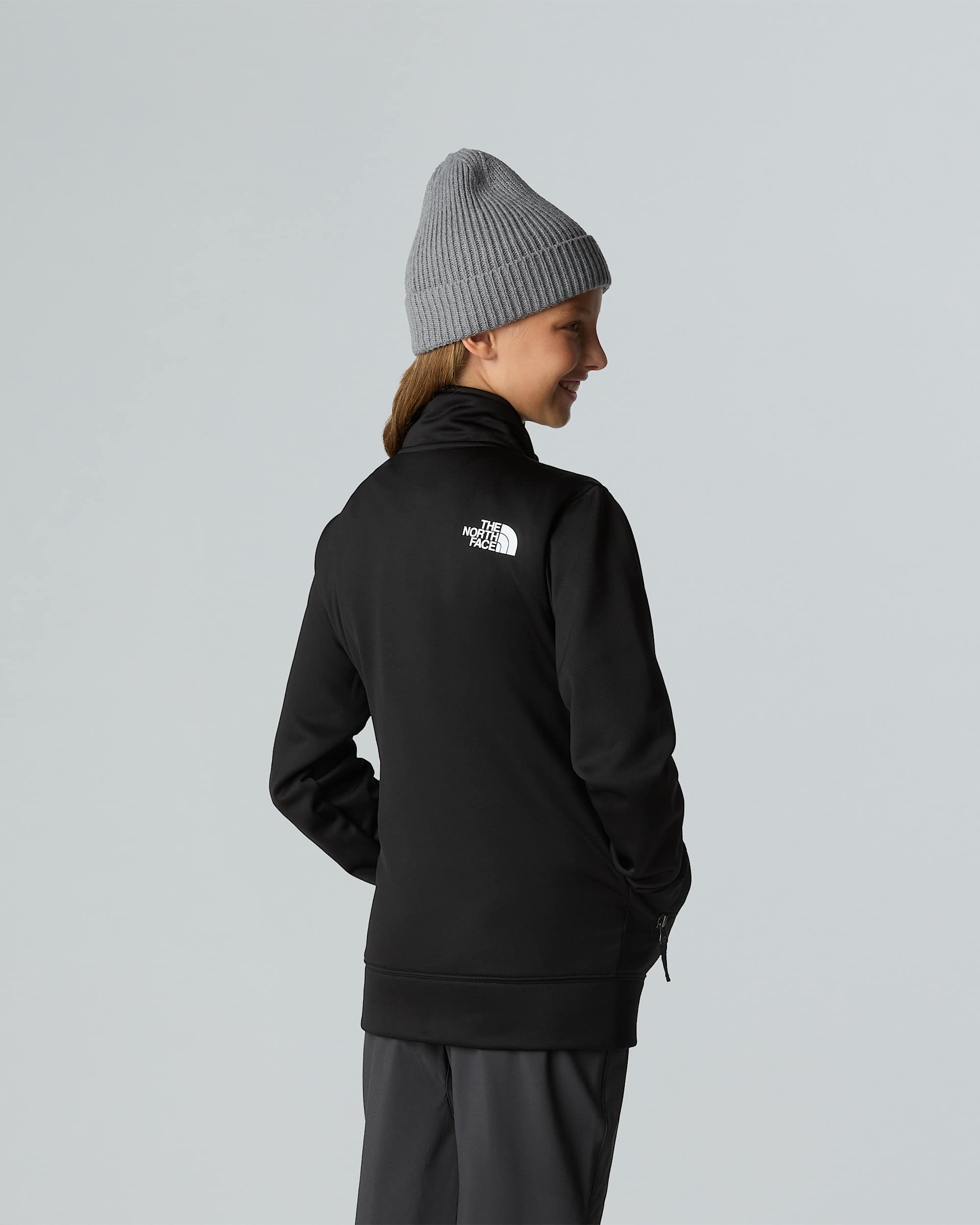Sweatshirt met kwartrits voor tieners TNF ALT10