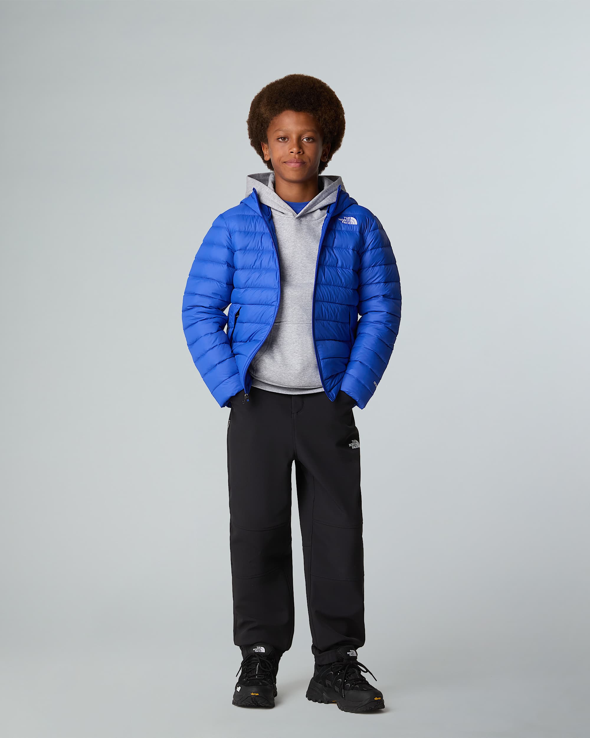 Aconcagua Daunenjacke mit Kapuze fr Jugendliche TNF ALT5