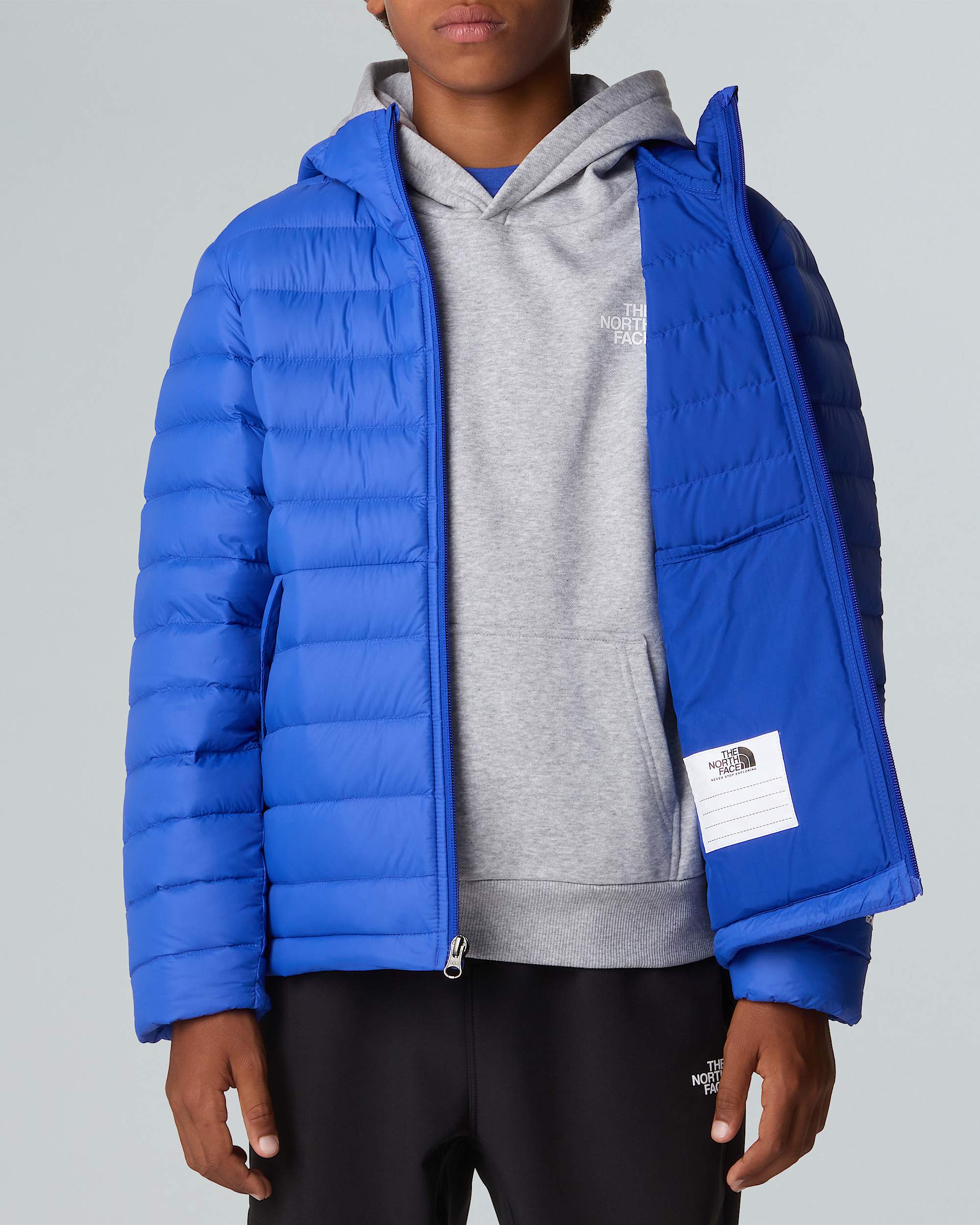 Aconcagua Daunenjacke mit Kapuze fr Jugendliche TNF ALT10
