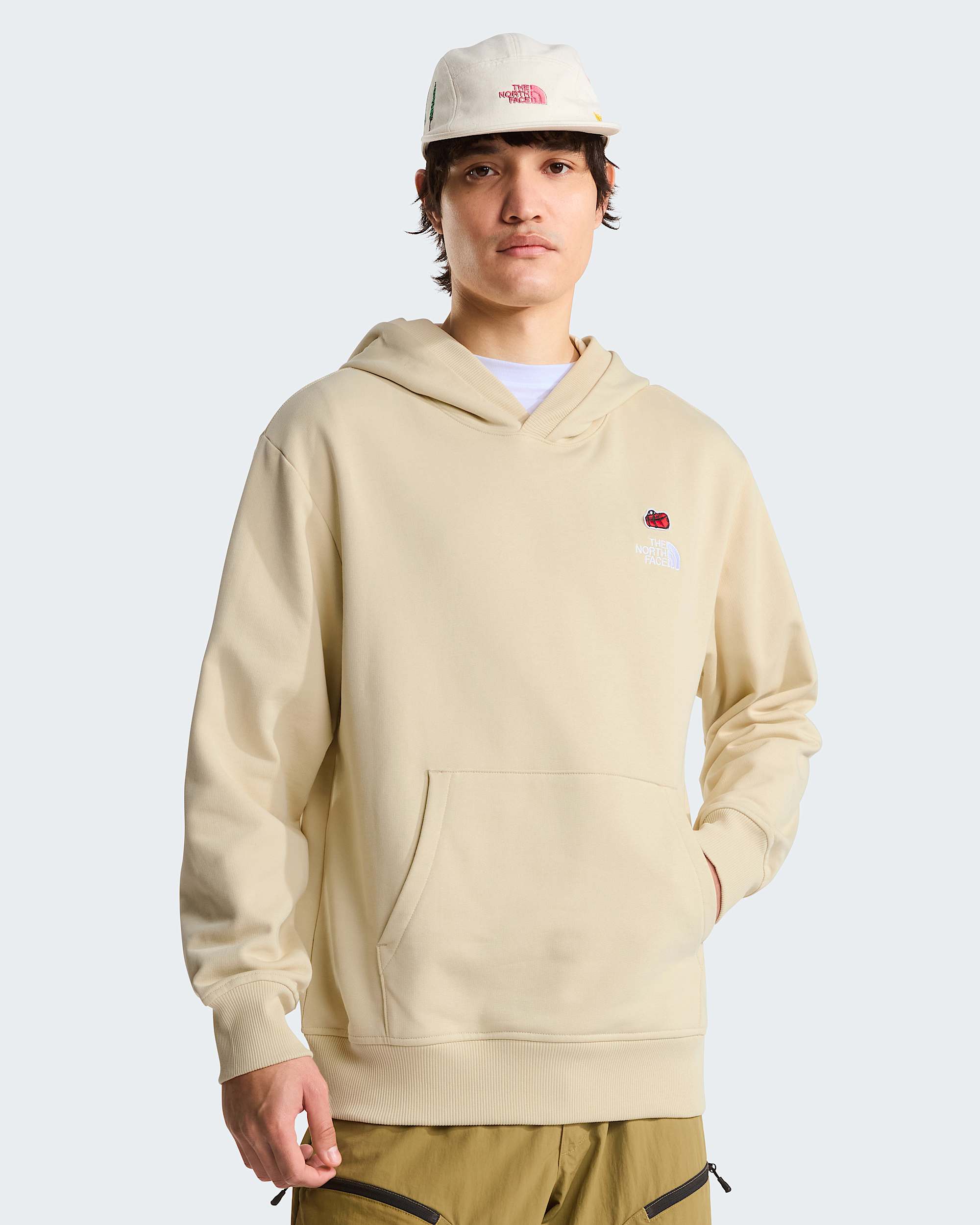 Sweat  capuche dcontract 60e anniversaire unisexe avec cusson TNF ALT4