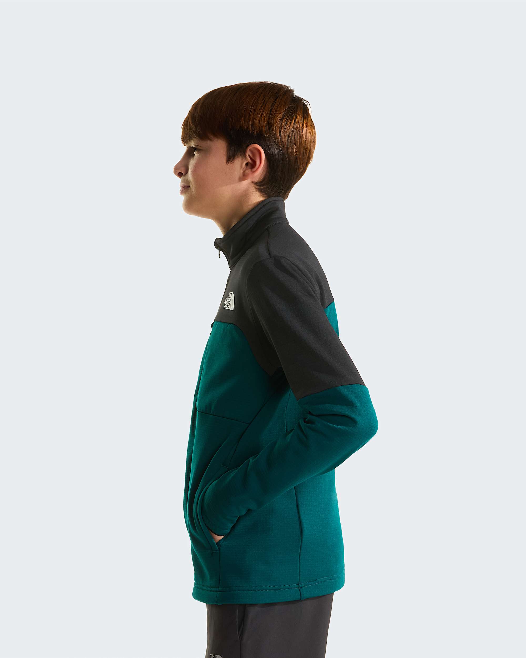 Hike MidlayerJacke mit durchgehendem RV fr Jugendliche TNF alt2