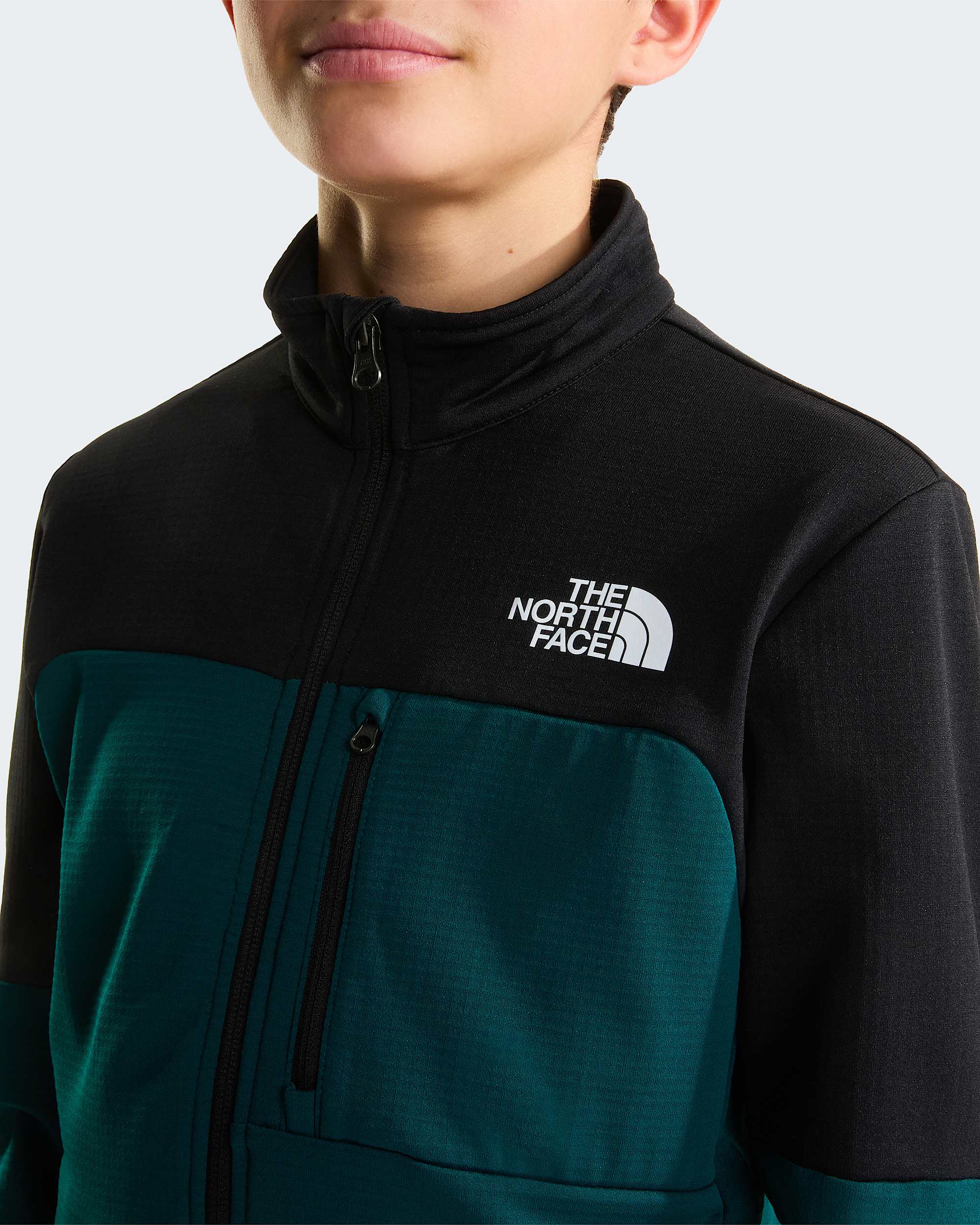 Hike MidlayerJacke mit durchgehendem RV fr Jugendliche TNF alt5