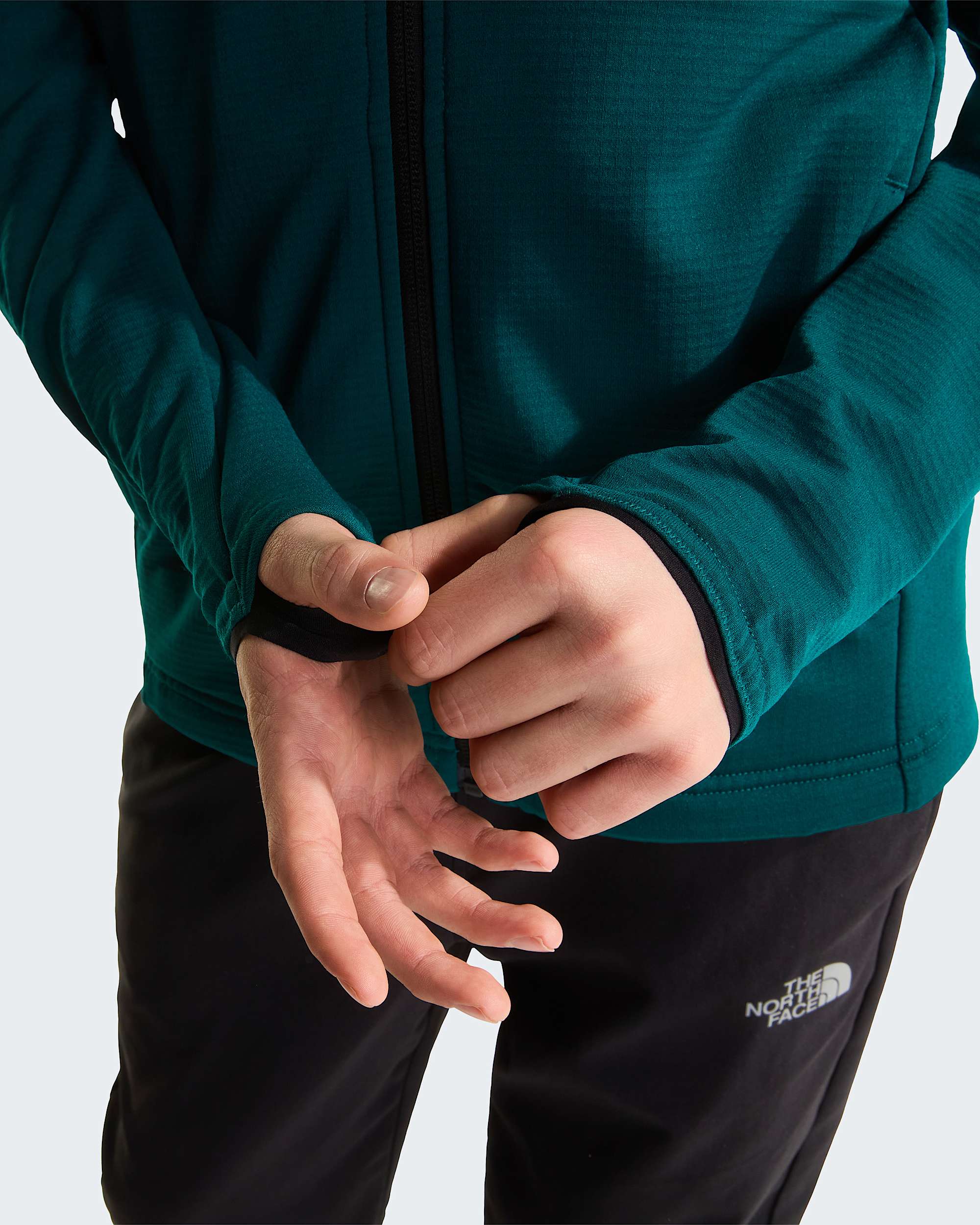 Hike MidlayerJacke mit durchgehendem RV fr Jugendliche TNF alt7