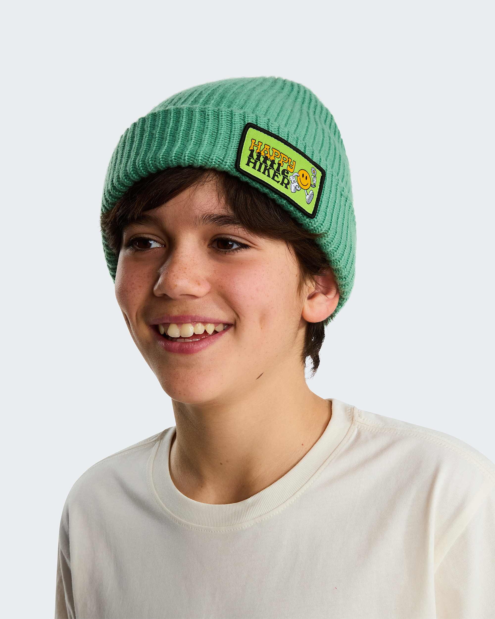 Kids Salty Lined Beanie TNF alt1
