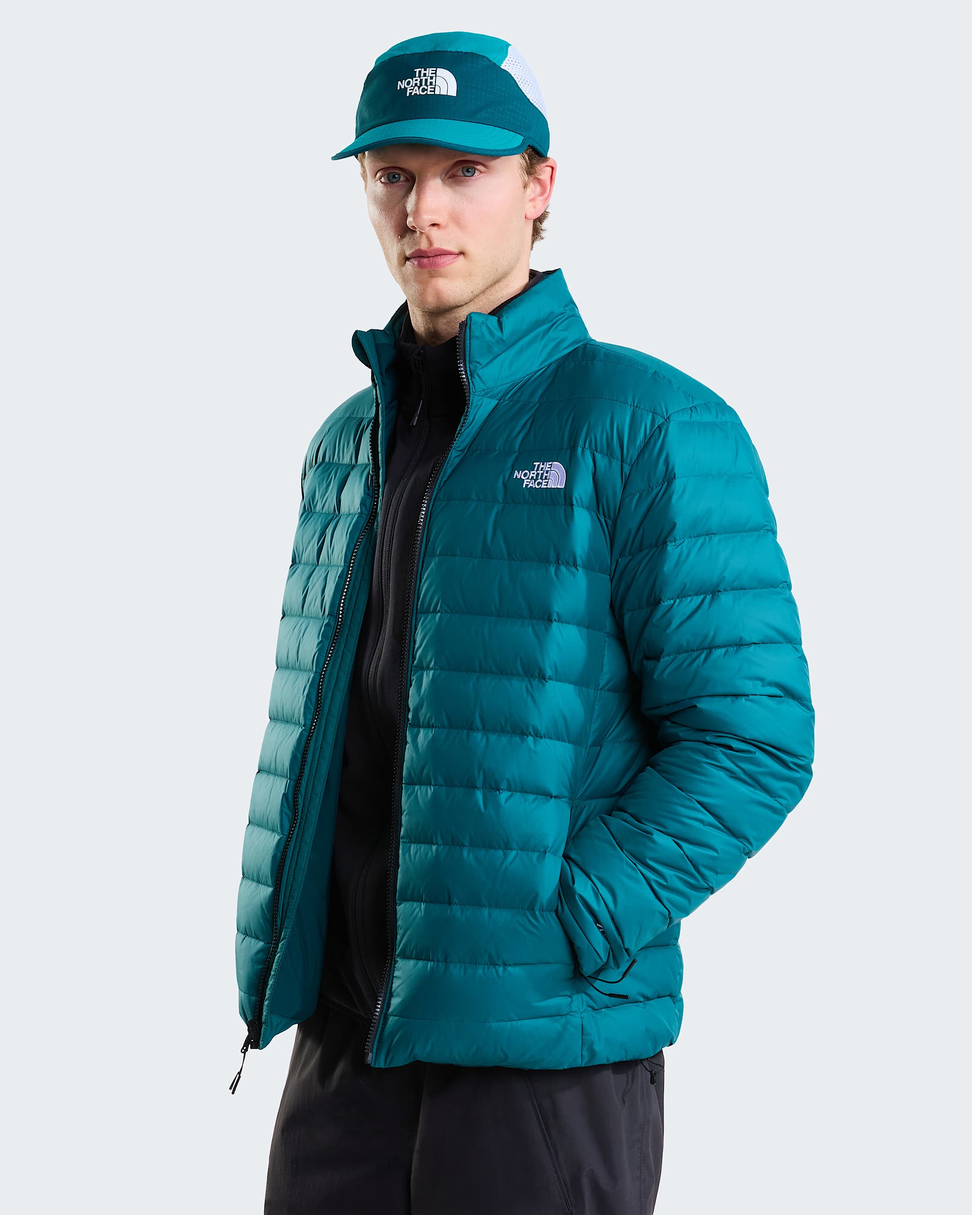 Classic Daunenjacke fr Herren TNF Pacific Teal ALT4