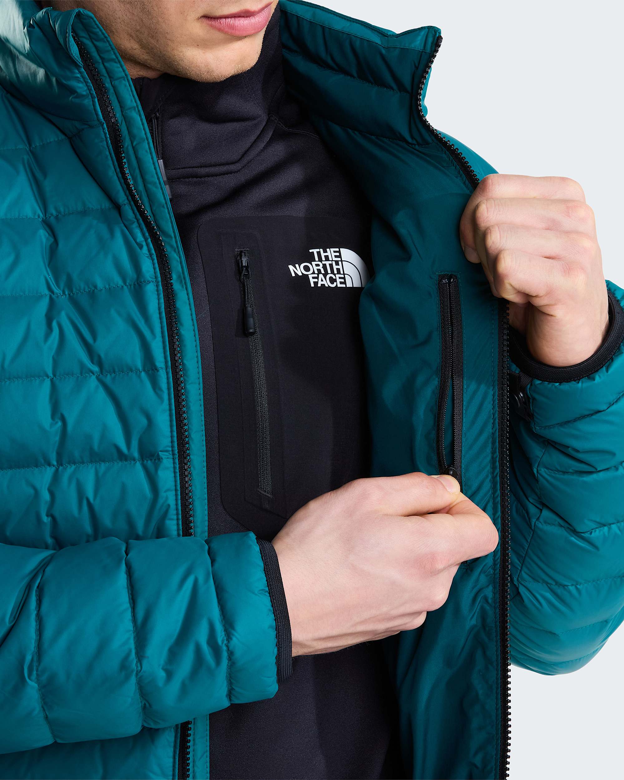 Classic Daunenjacke fr Herren TNF Pacific Teal ALT8