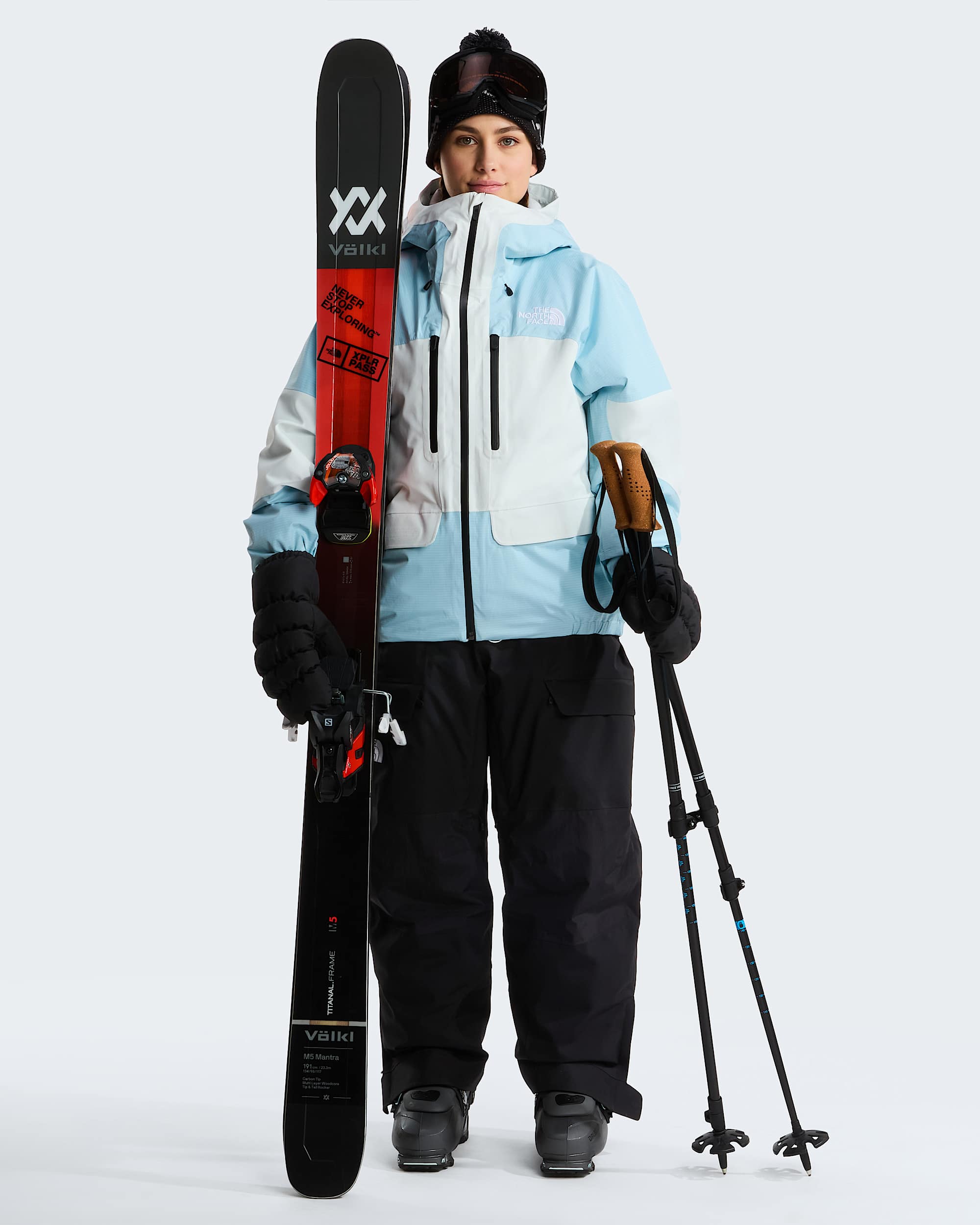 Womens Powstar Trousers TNF ALT4