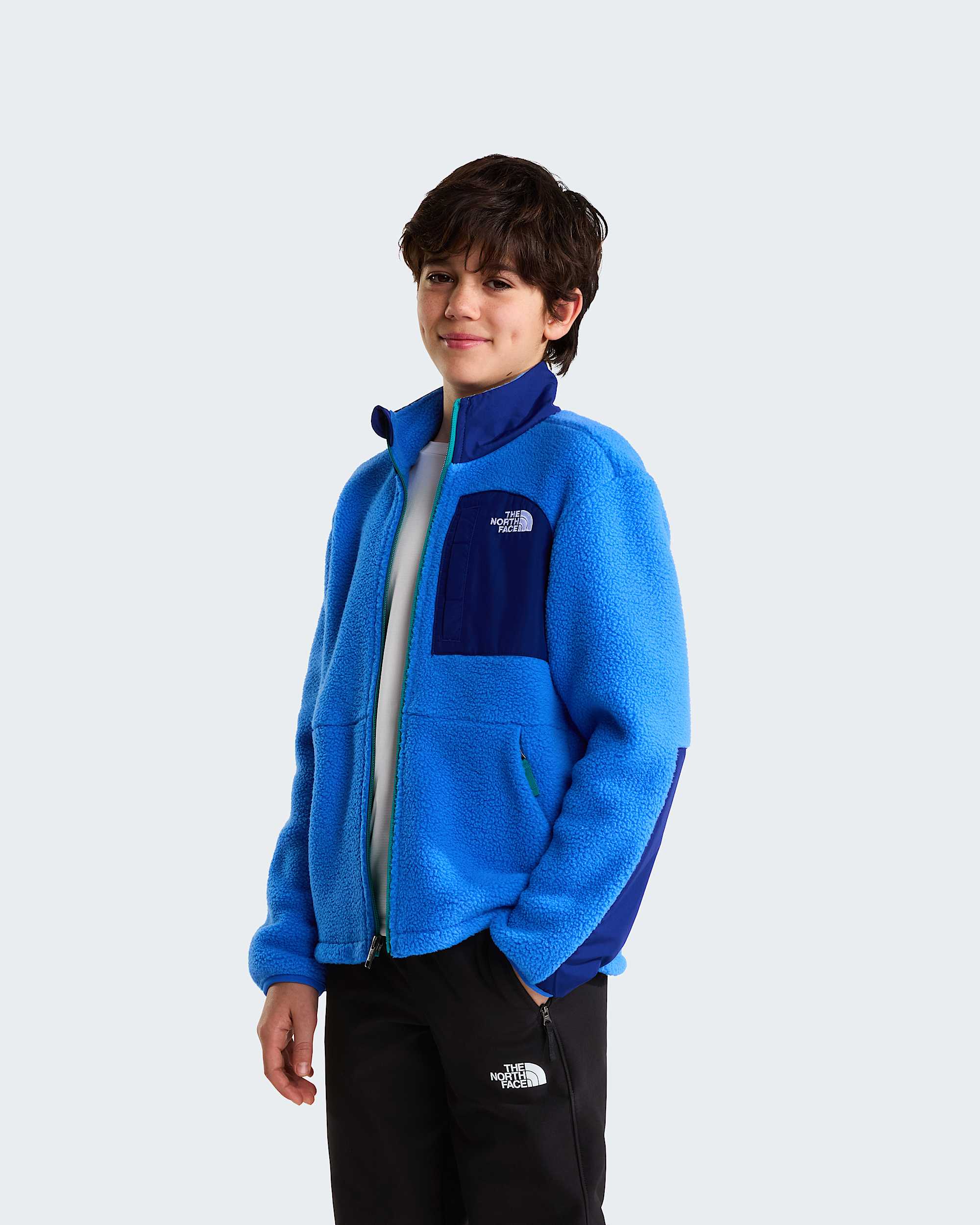 Giacca in pile Yumiori Off Peak da ragazzo TNF ALT4