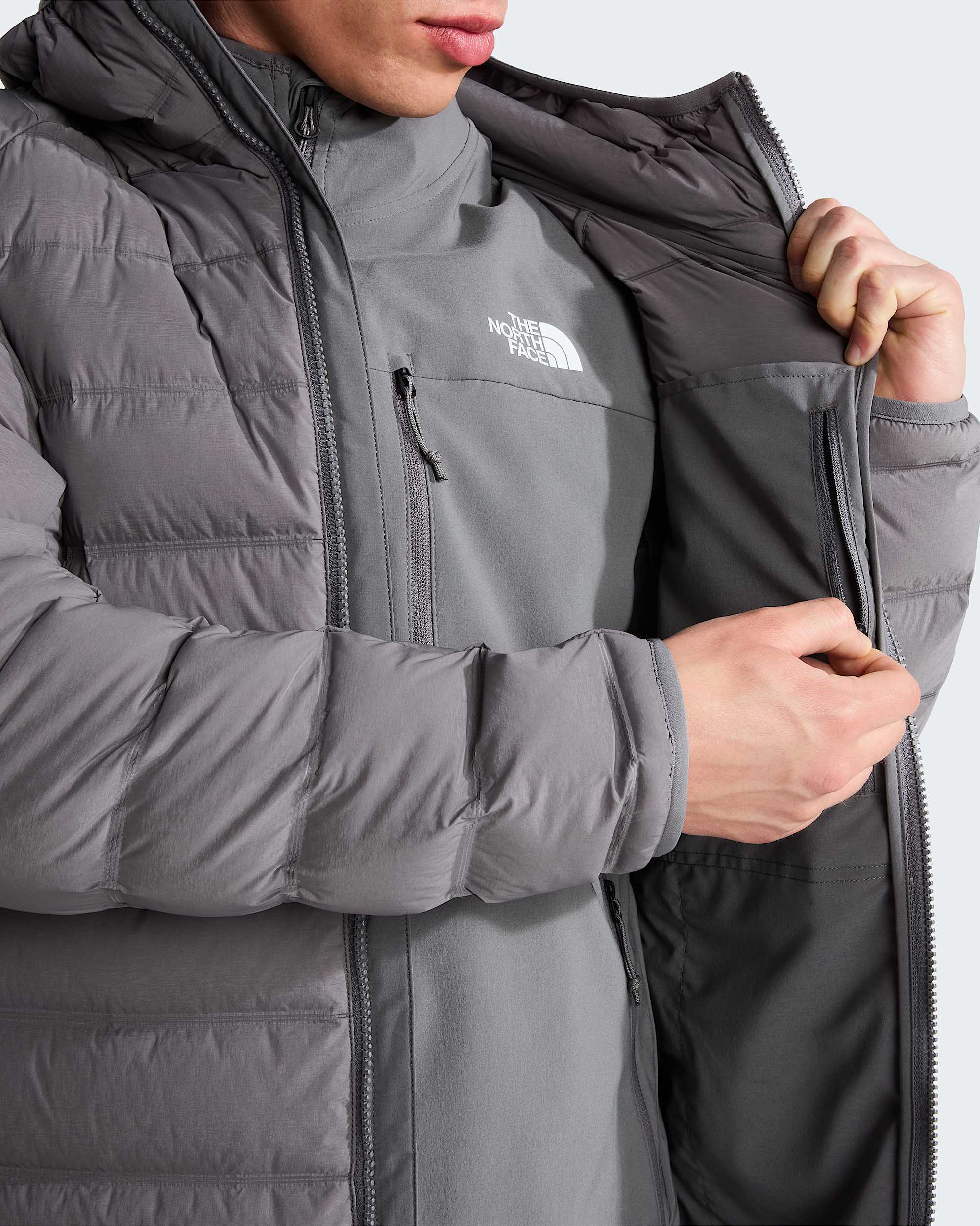 Abseil Stretch Down Hooded Jacket M TNF ALT7