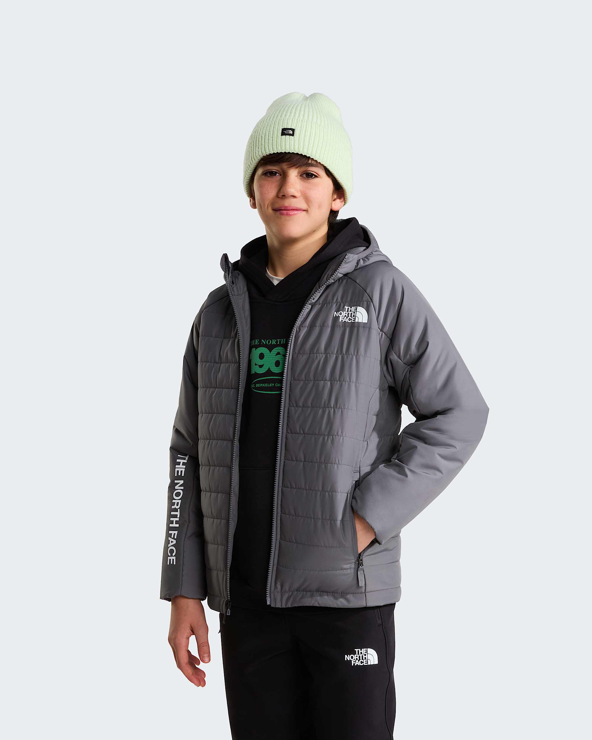Synthetische Never Stopjas voor jongens TNF Smoked Pearl ALT4