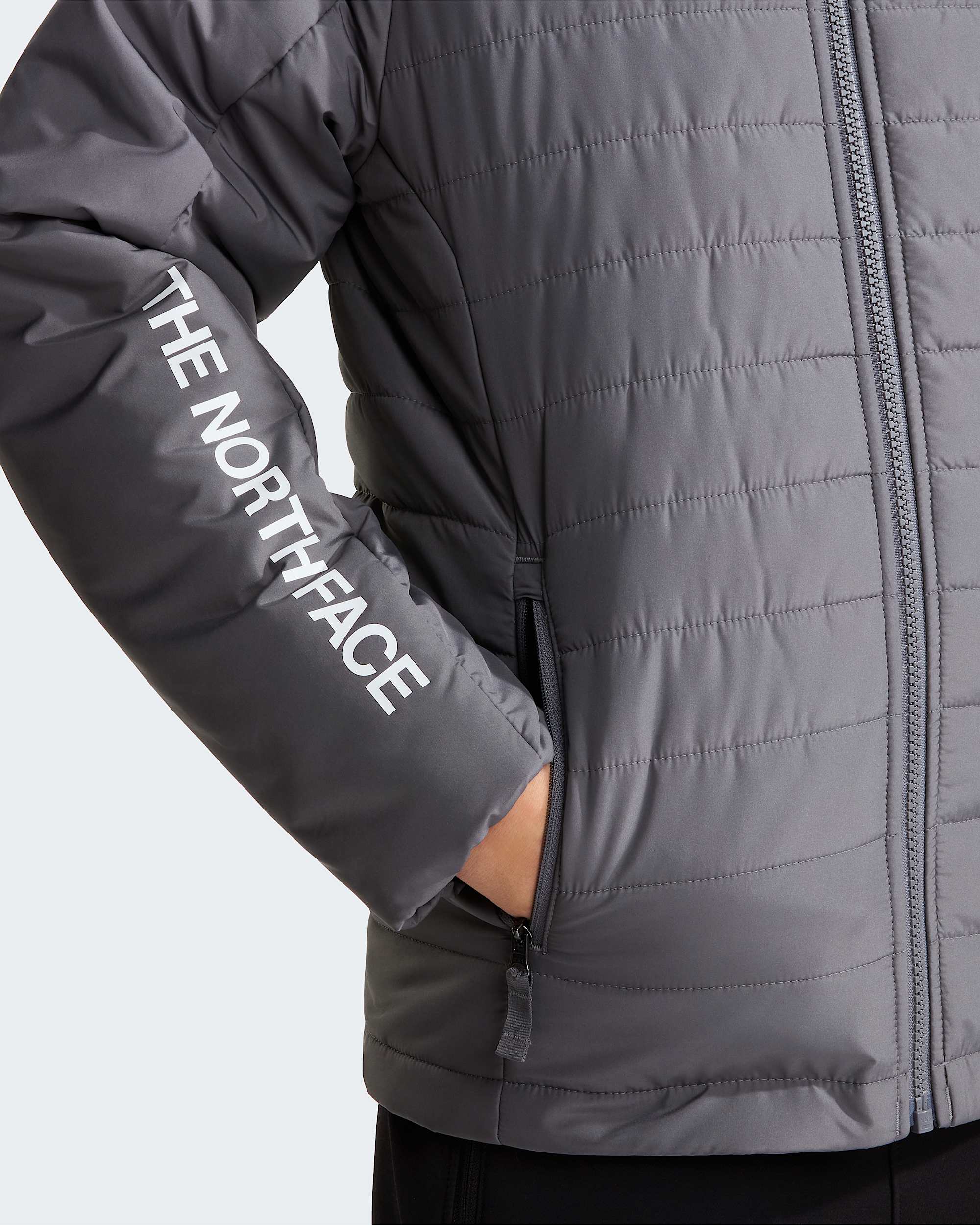 Synthetische Never Stopjas voor jongens TNF Smoked Pearl ALT7