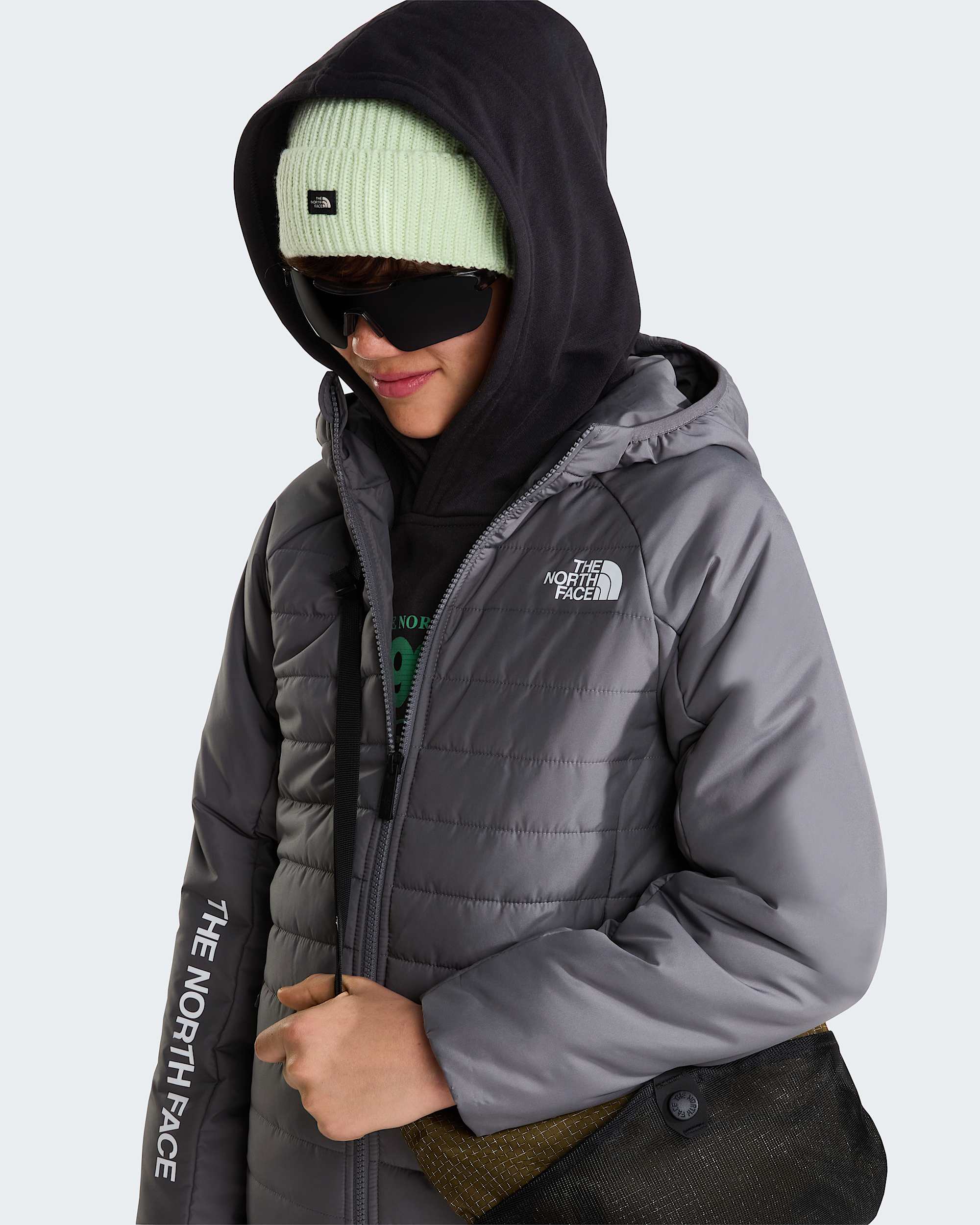 Synthetische Never Stopjas voor jongens TNF Smoked Pearl ALT8