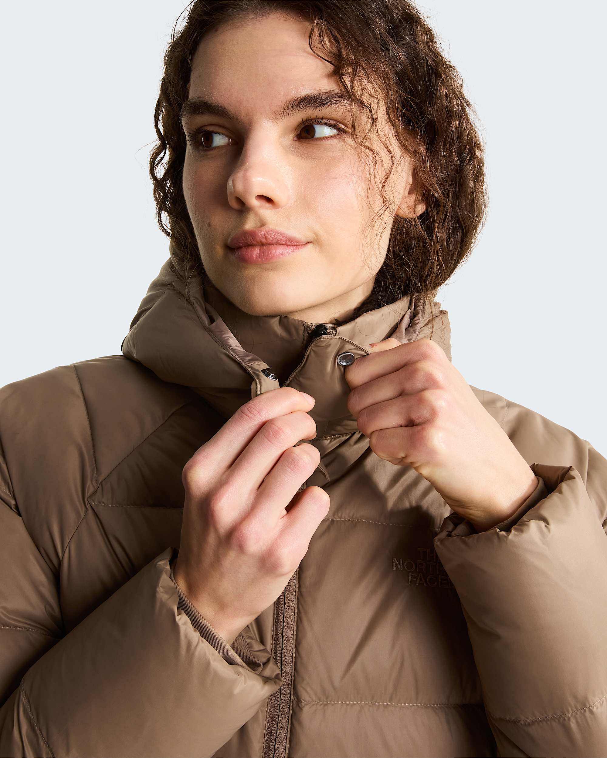 Womens Hydrenalite City Down Hooded Parka TNF alt6