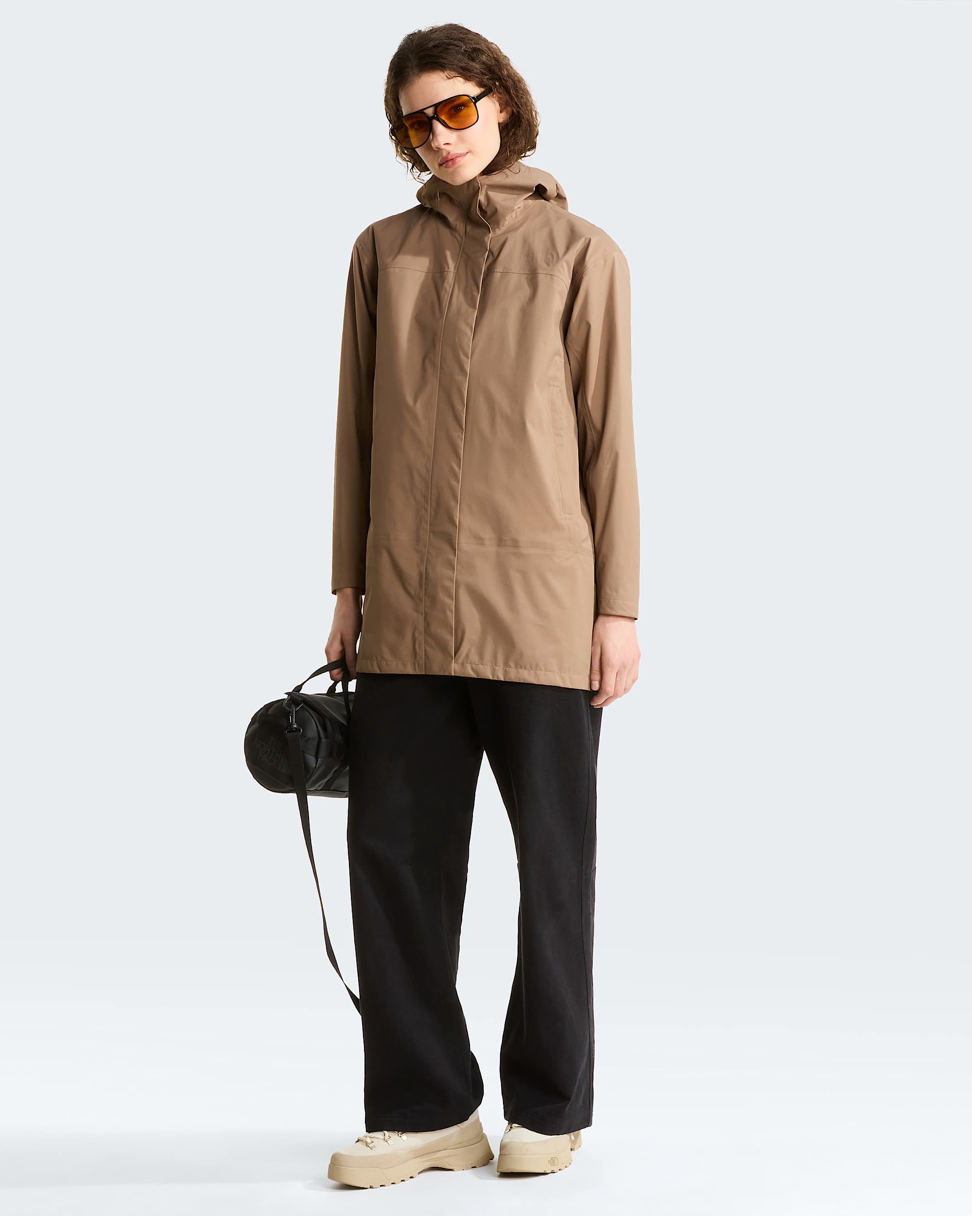 Voyage Rain dreilagiger Kapuzenparka fr Damen TNF Garnet ALT1
