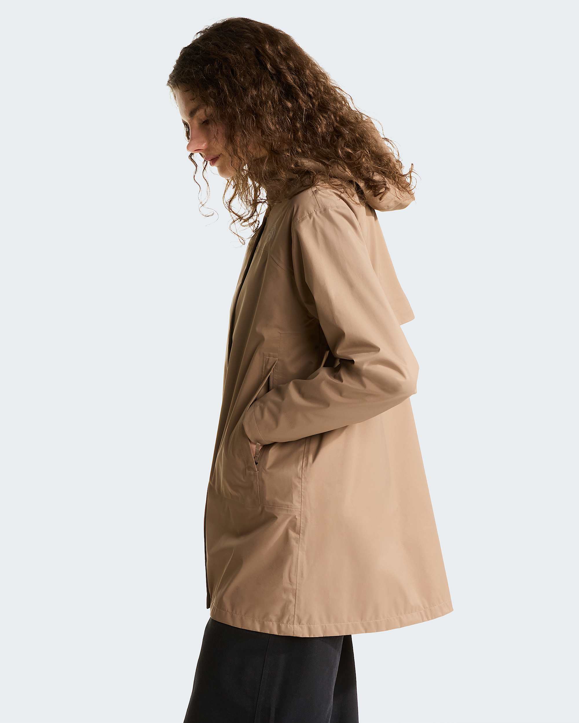 Voyage Rain dreilagiger Kapuzenparka fr Damen TNF Garnet ALT2