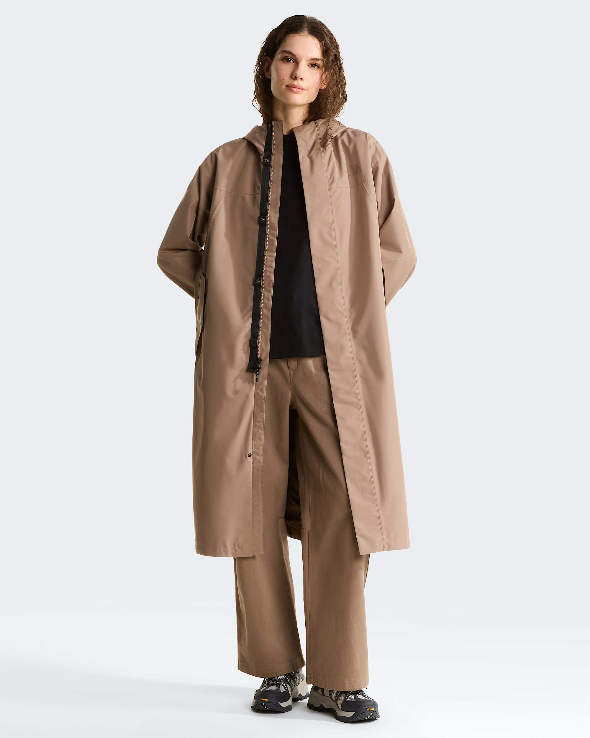 Womens New Nukabira Shell Parka TNF ALT4