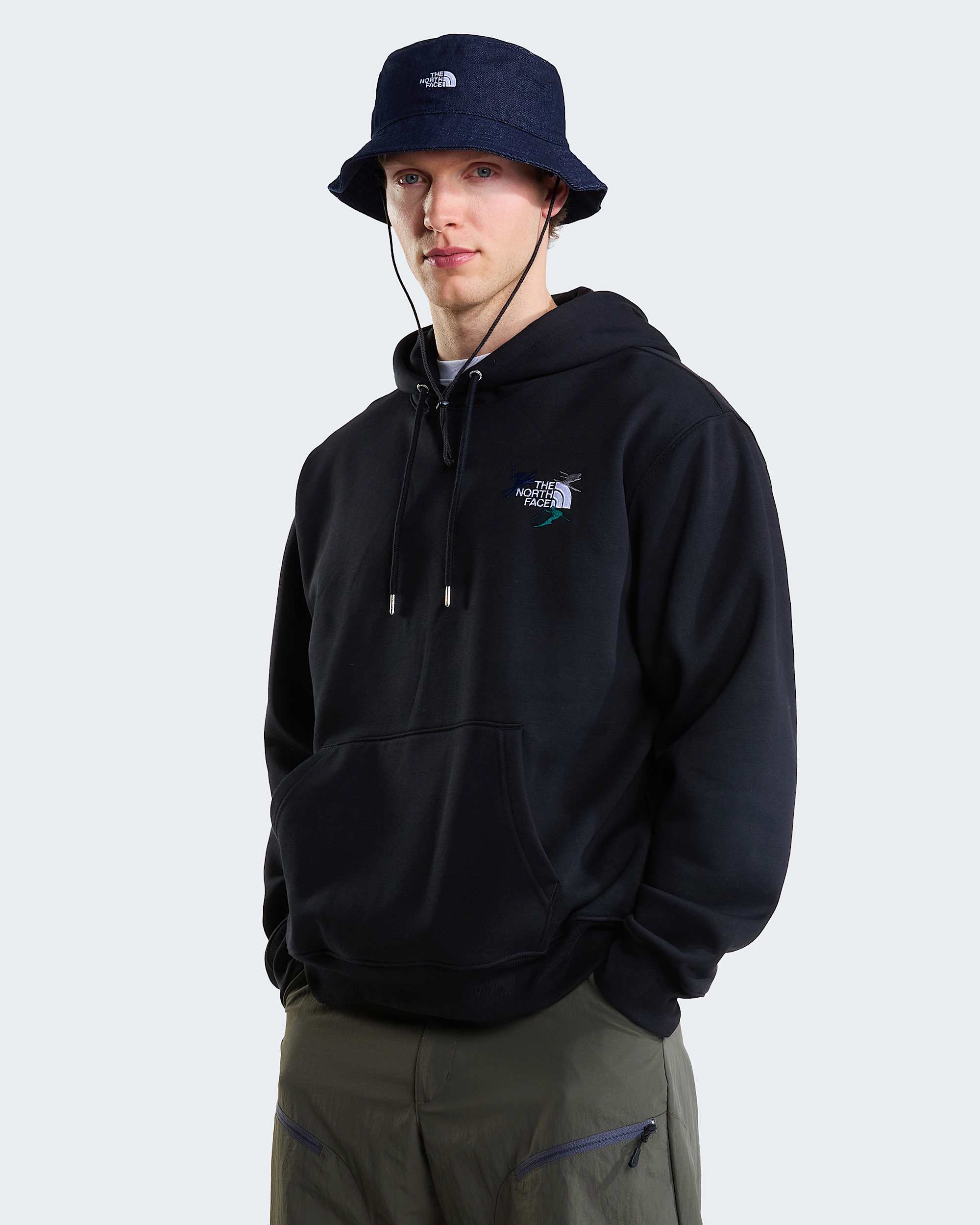 Bluza unisex z kapturem i haftowan grafik Off Piste TNF ALT2