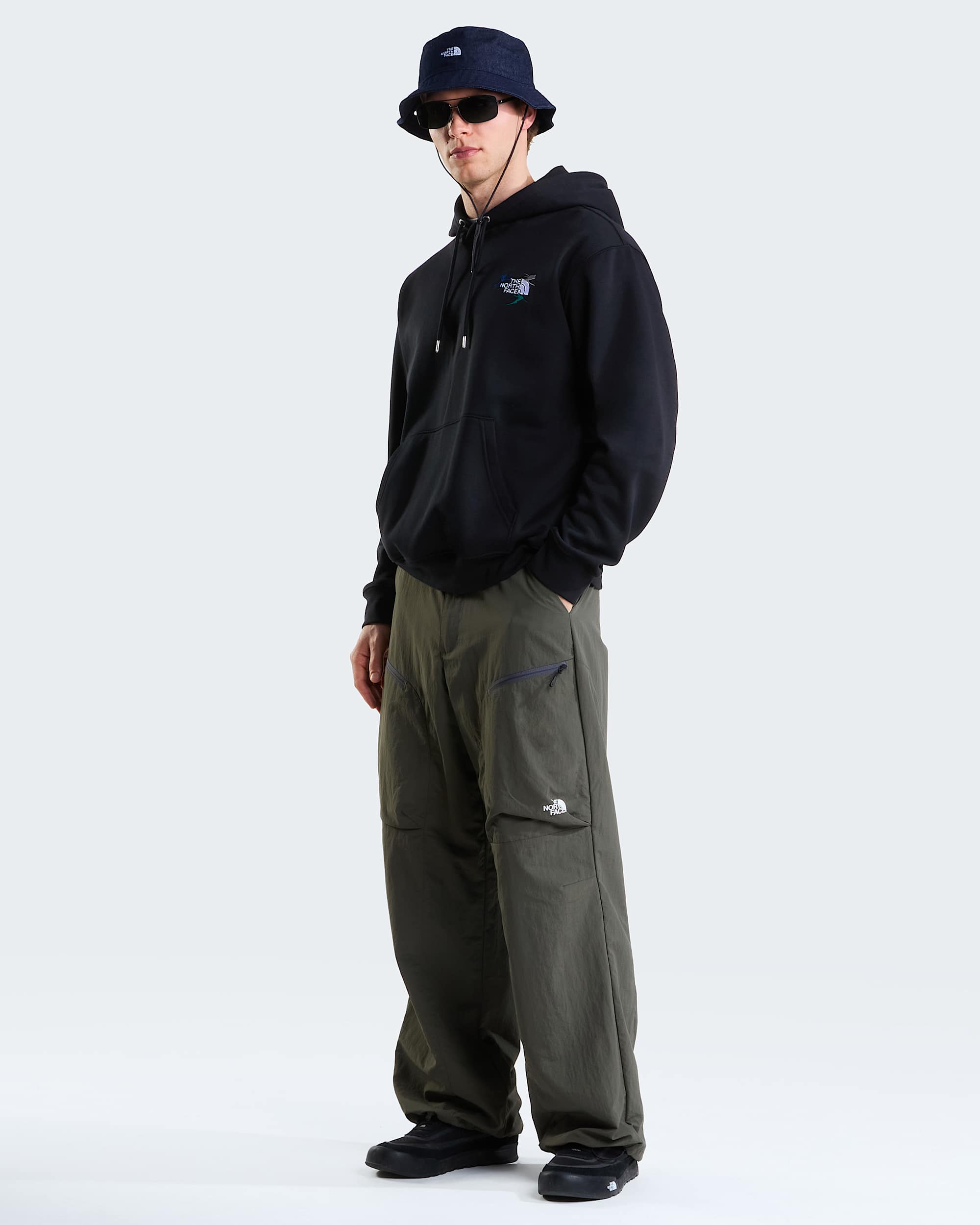 Bluza unisex z kapturem i haftowan grafik Off Piste TNF ALT3
