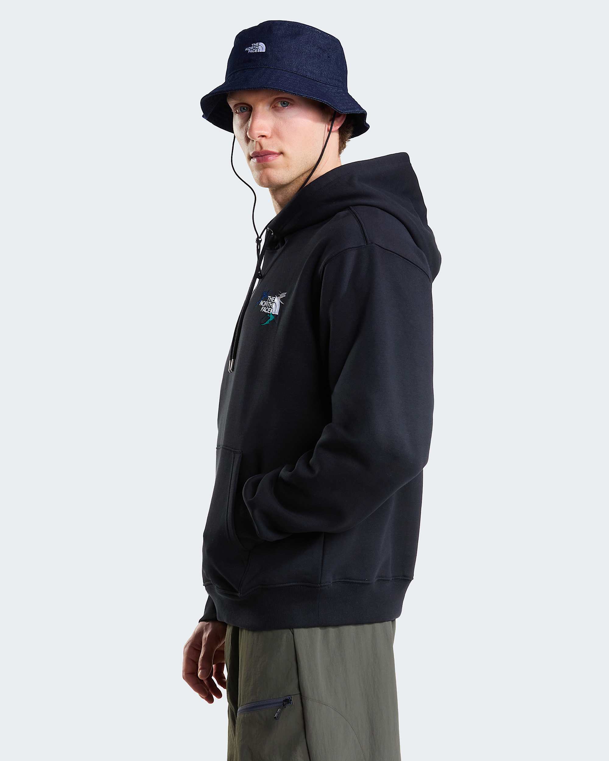 Bluza unisex z kapturem i haftowan grafik Off Piste TNF ALT4