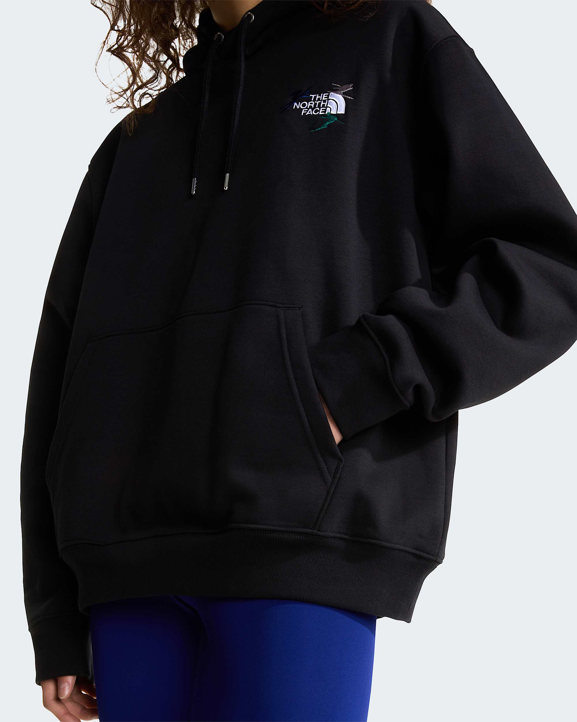 Bluza unisex z kapturem i haftowan grafik Off Piste TNF ALT17