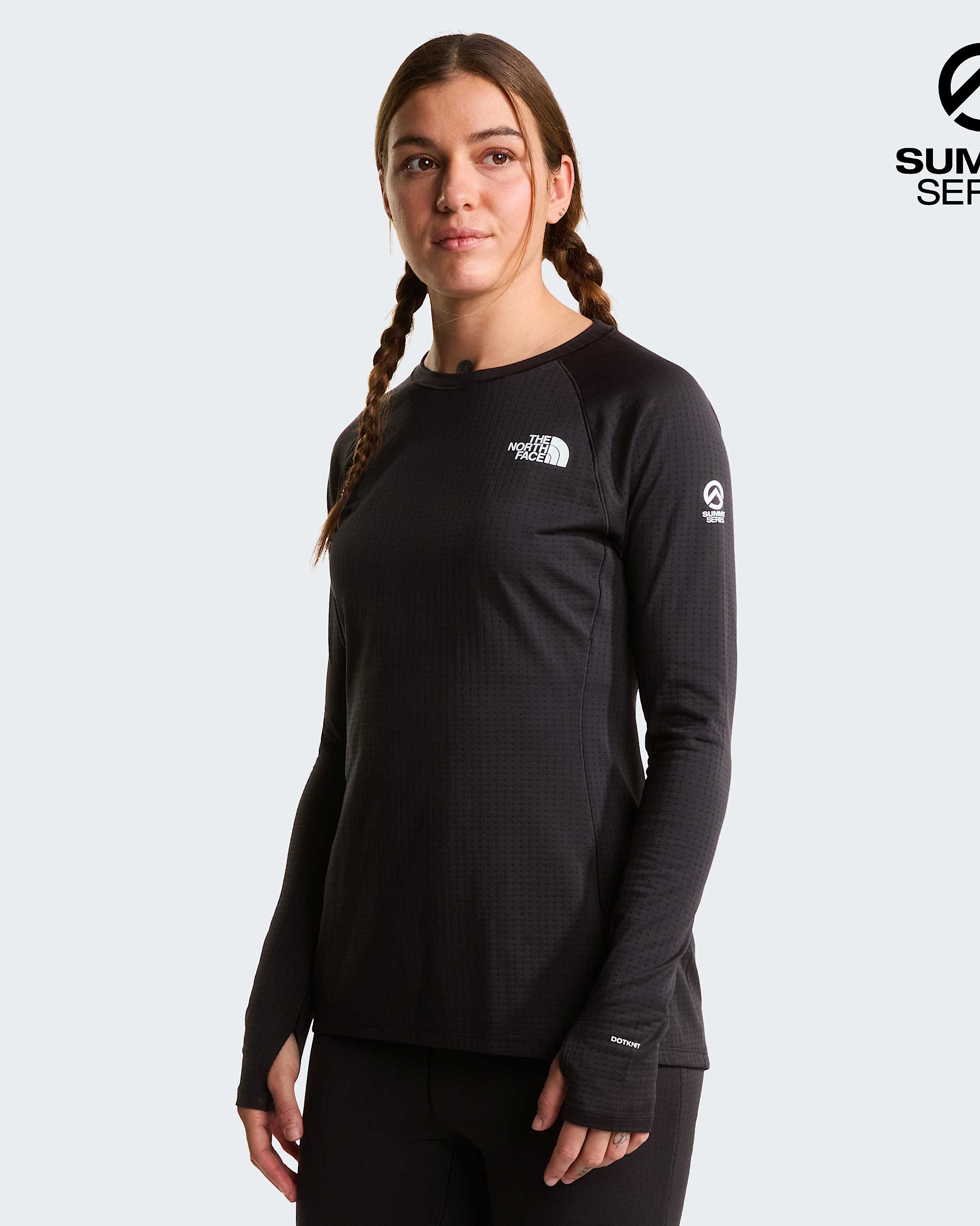 Strato base a maniche lunghe Summit Pro 120 da donna TNF HERO