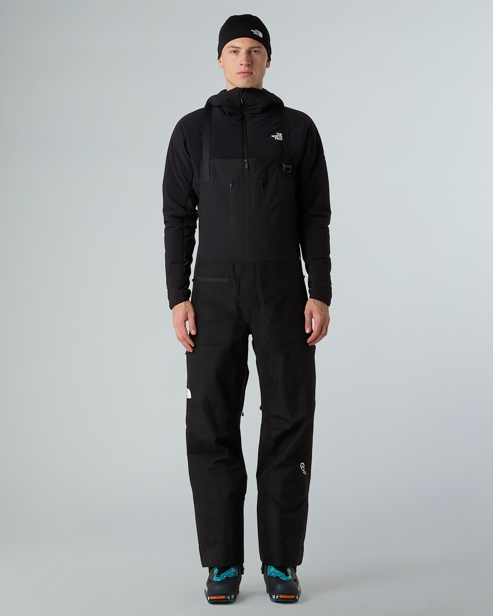 Pantaloni con pettorina Summit Verbier GORETEX da uomo TNF HERO