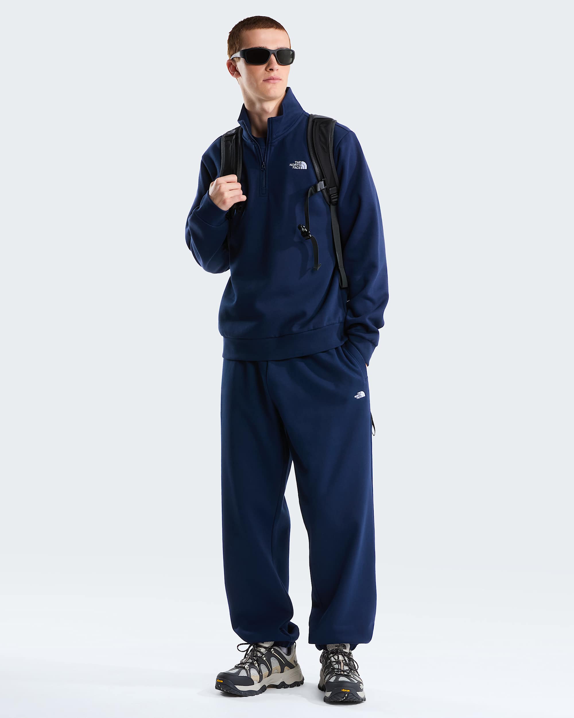 Sudadera recta con cremallera de 14  Evolution Simple Dome para hombre TNF alt1