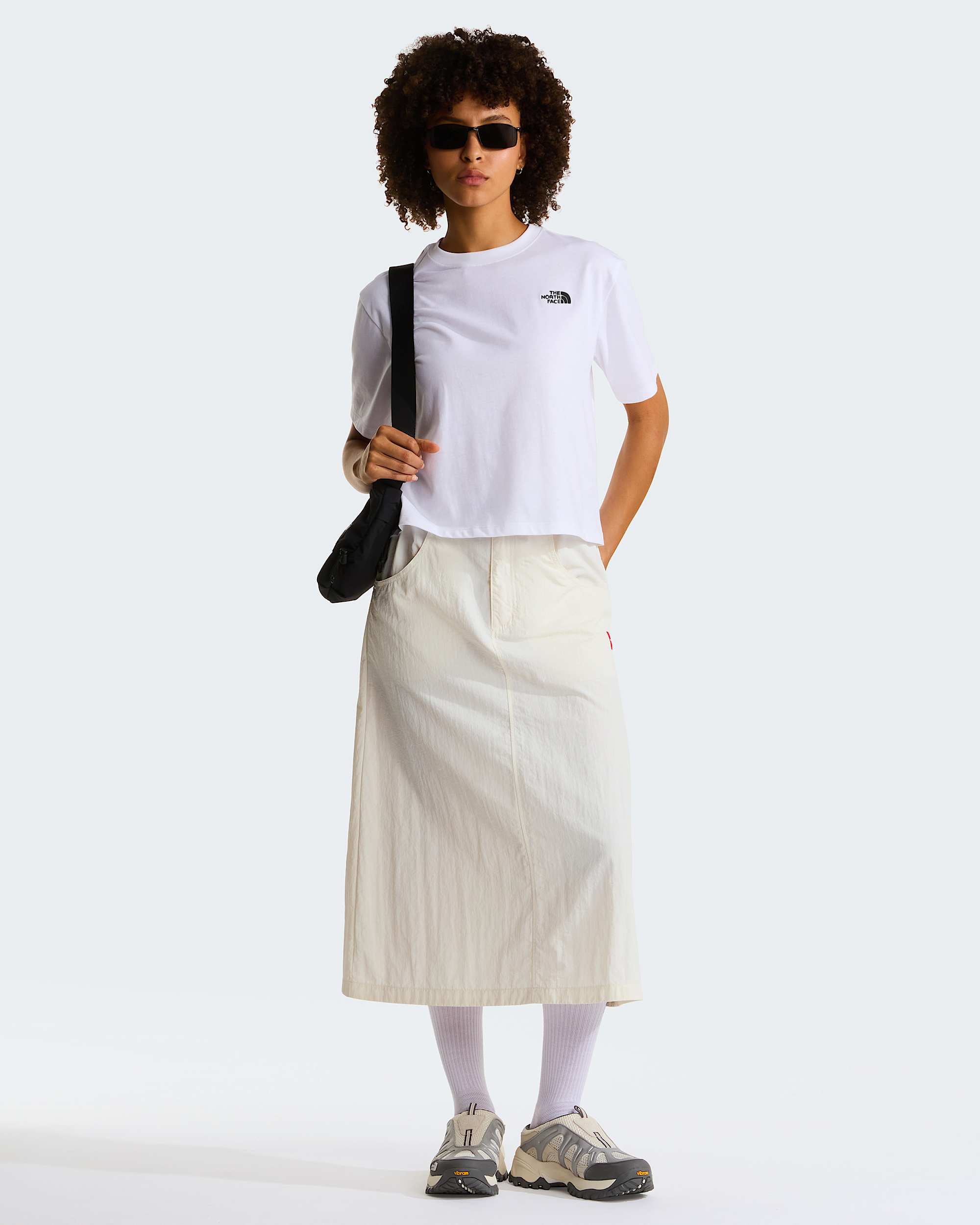 Zkrcen triko Evolution Simple Dome Relaxed pro dmy TNF TNF White ALT1