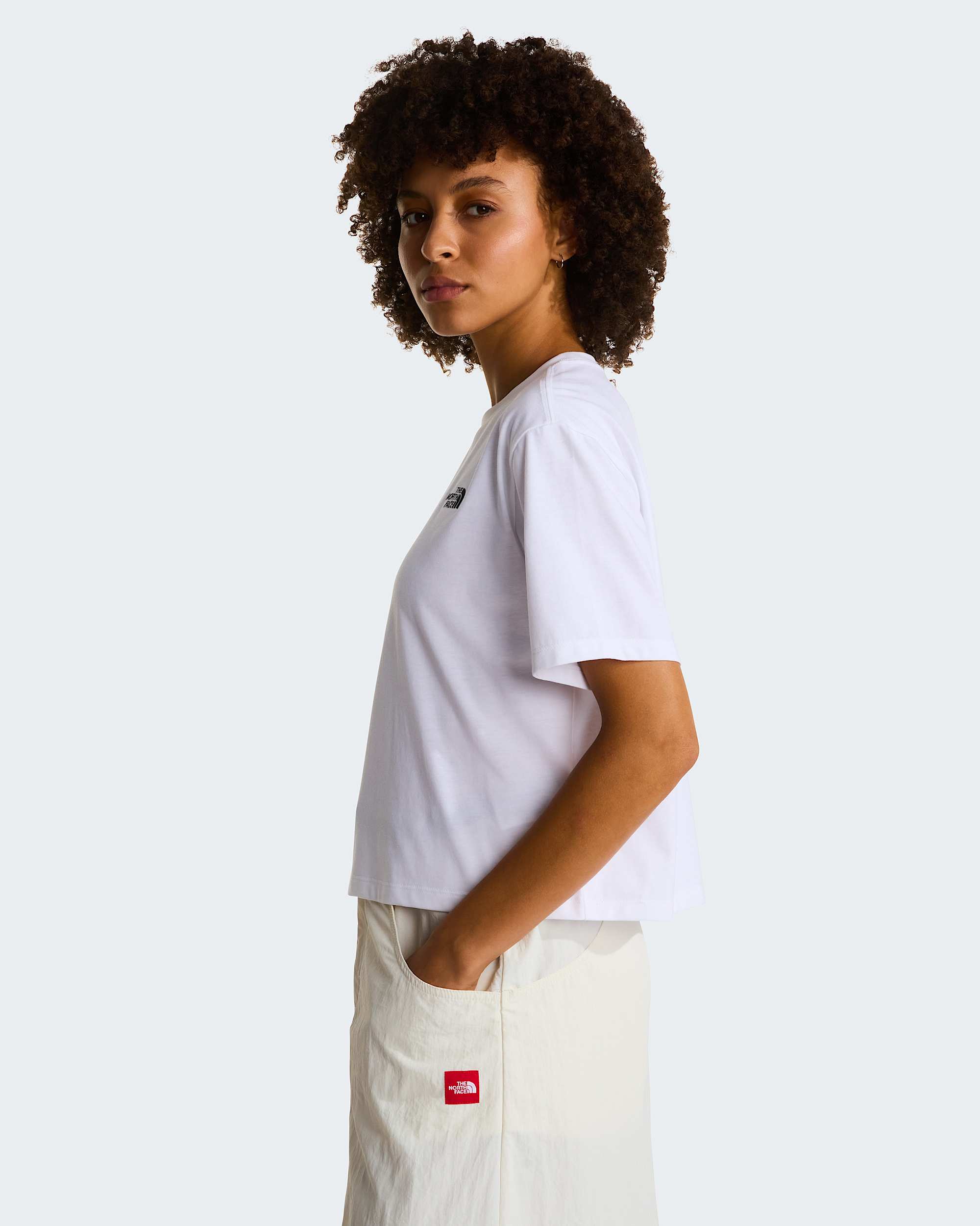 Zkrcen triko Evolution Simple Dome Relaxed pro dmy TNF TNF White ALT2